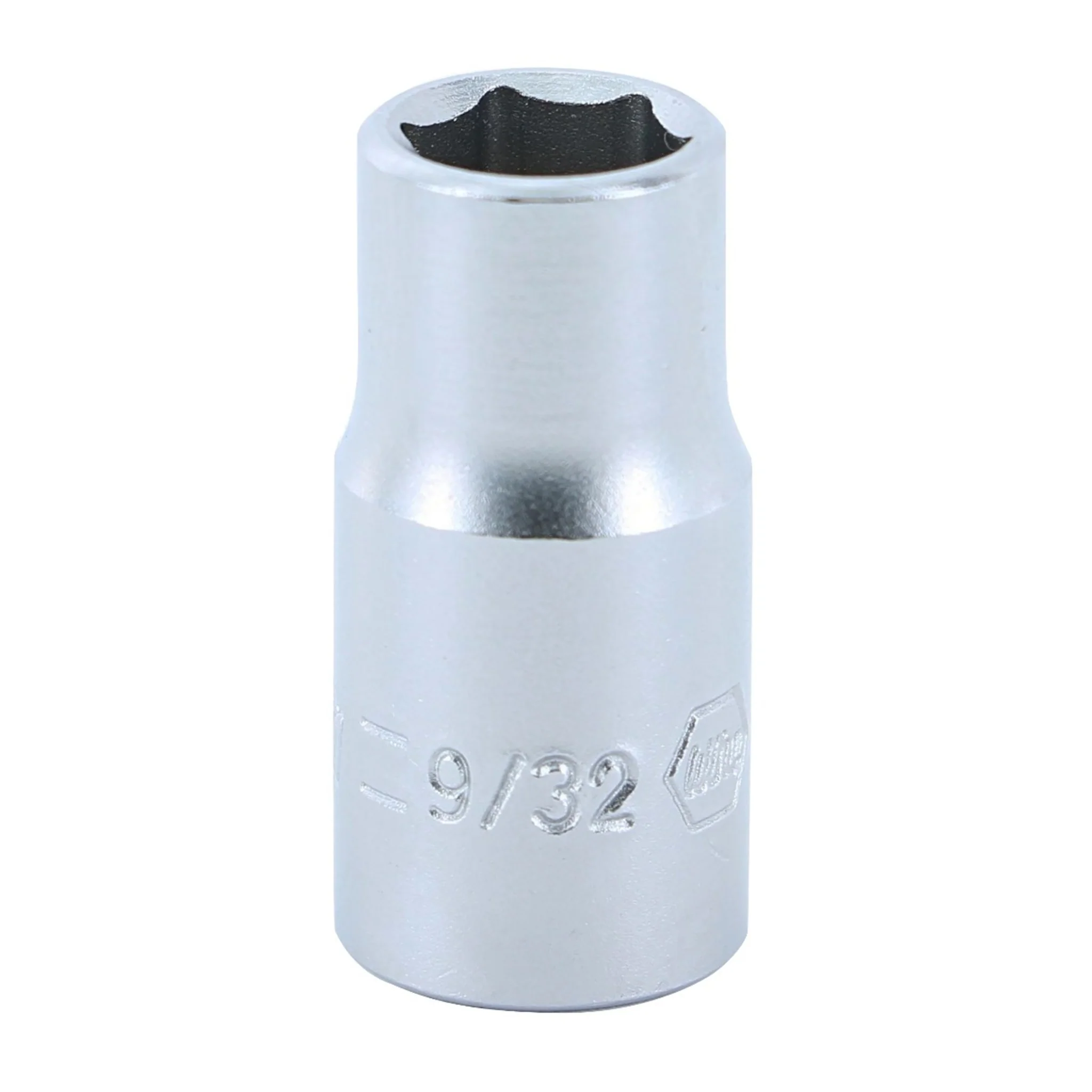 6 Point - 1/4 Inch Drive Socket - 9/32" x 25mm
