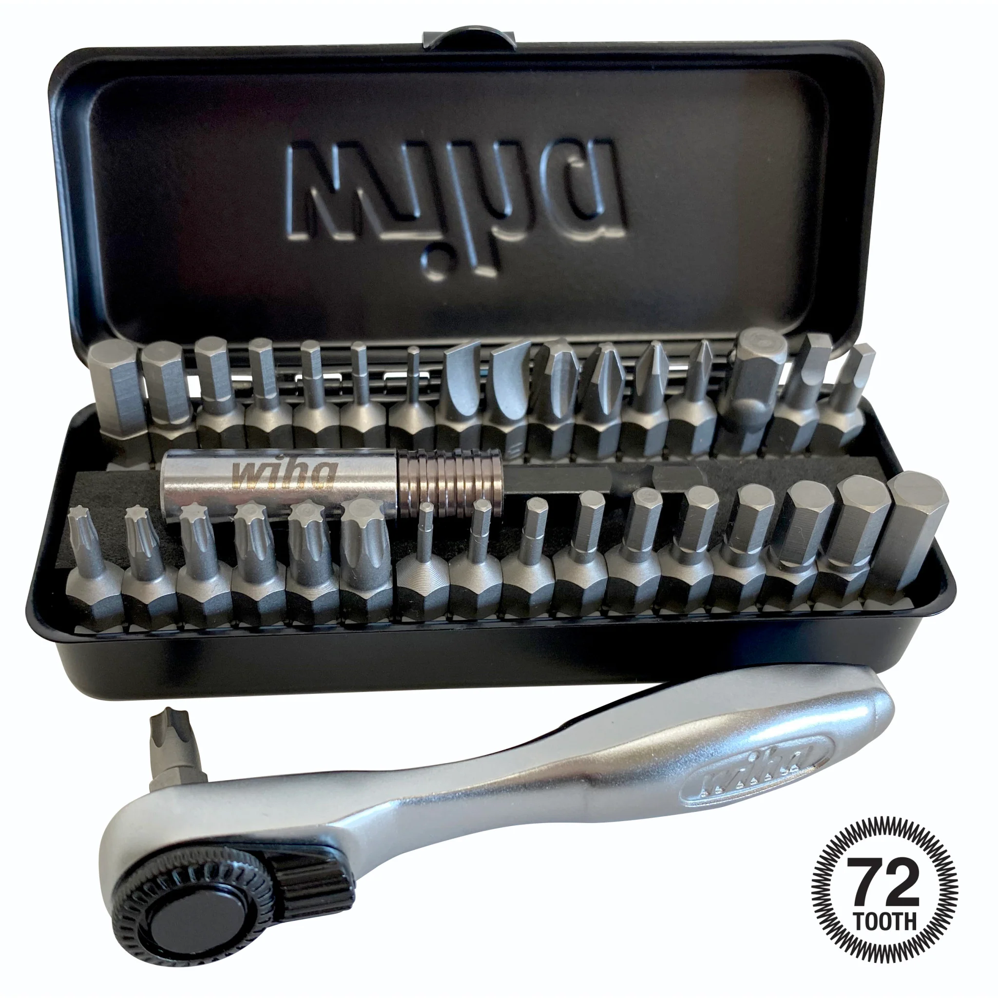 35 Piece 1/4" Ratchet and Bit Set - Image 3