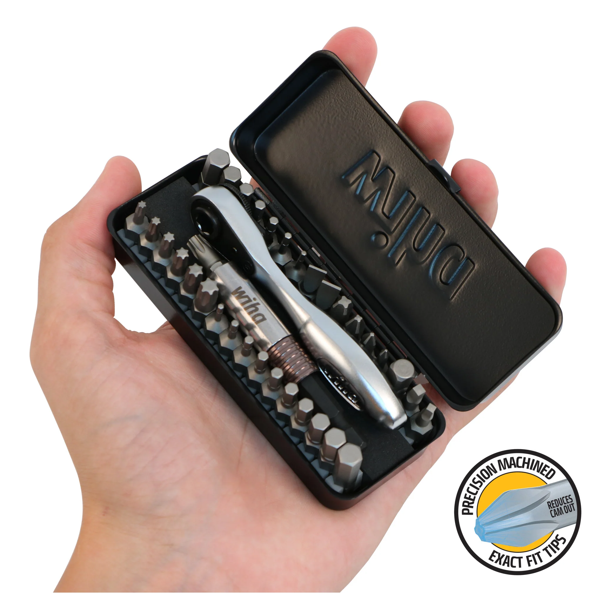 35 Piece 1/4" Ratchet and Bit Set - Image 6