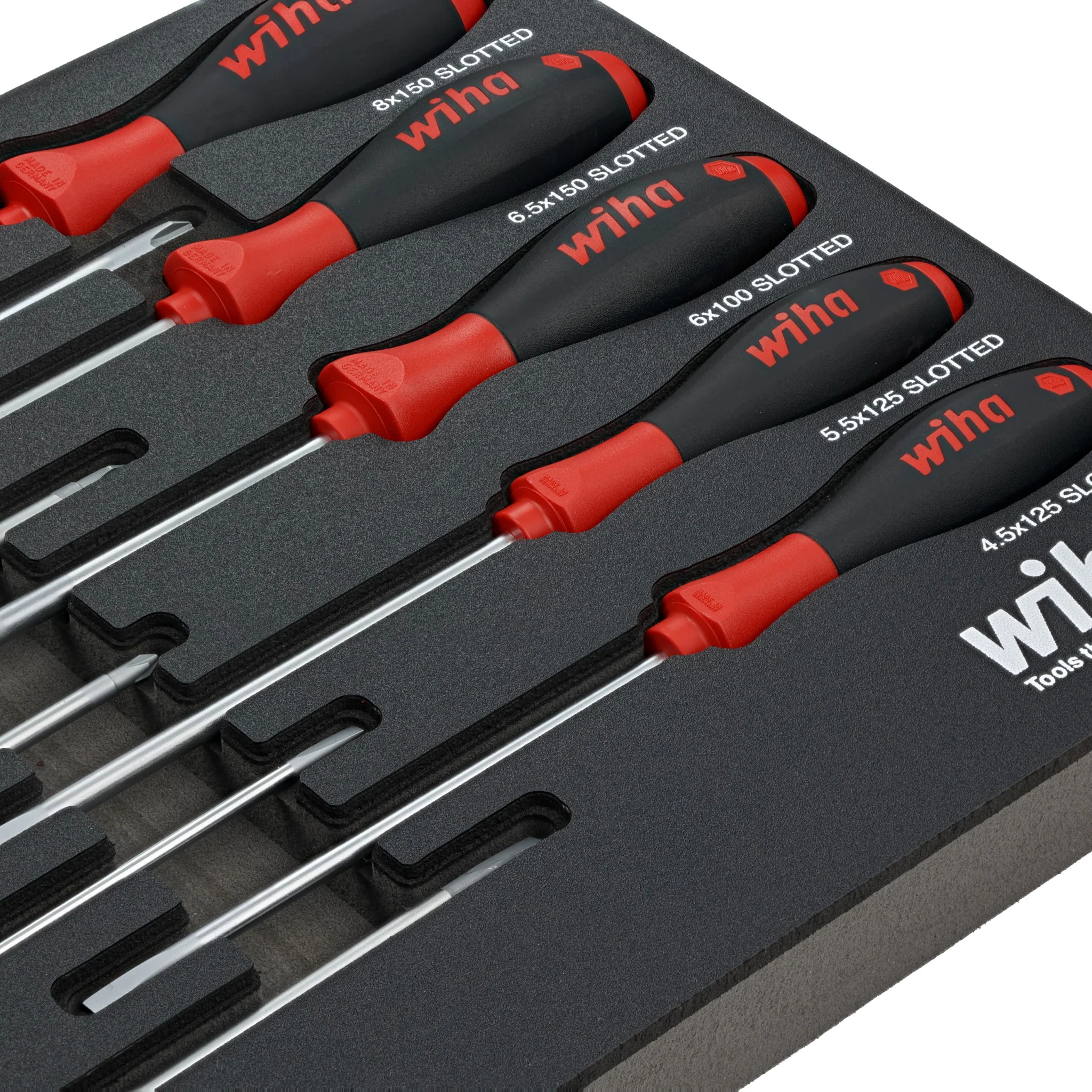 10 Piece SoftFinish Cushion Grip Screwdriver Tray Set - Image 5