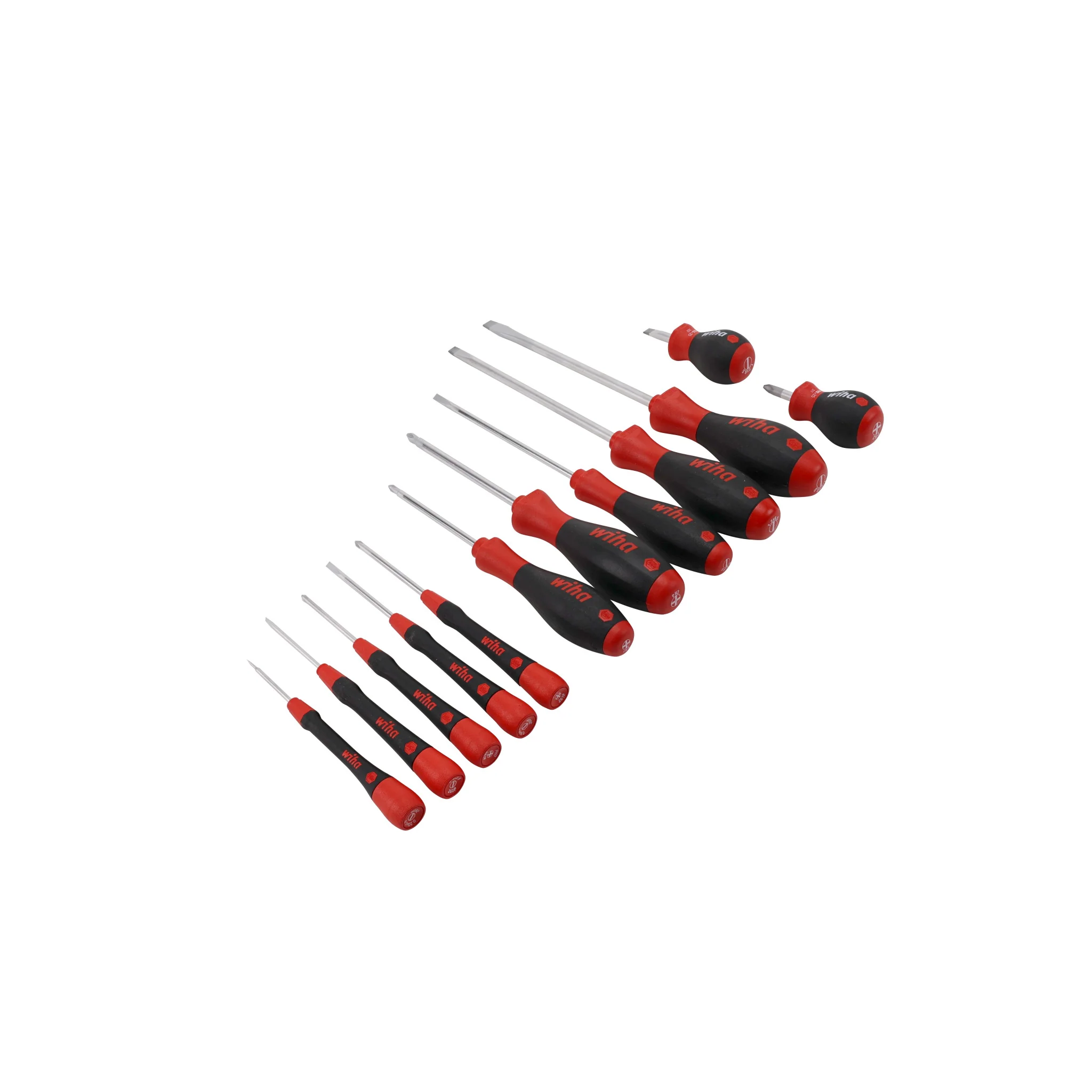 12 Piece Screwdriver Set - PicoFinish Precision, SoftFinish Standard and Stubby - Image 4