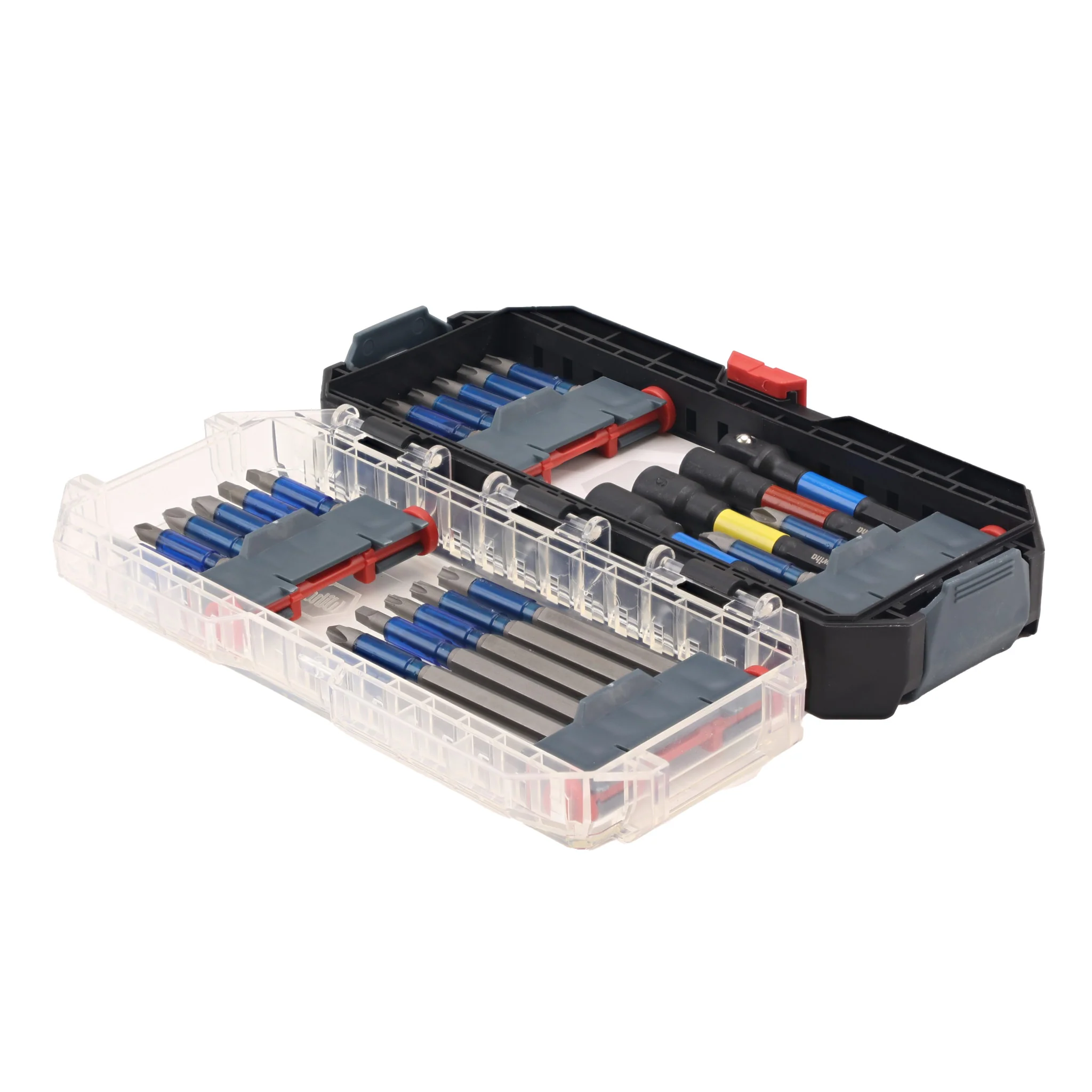 24 Piece GoStack TerminatorBlue Impact Bit Set with Nut Setters and Adapter - Image 5