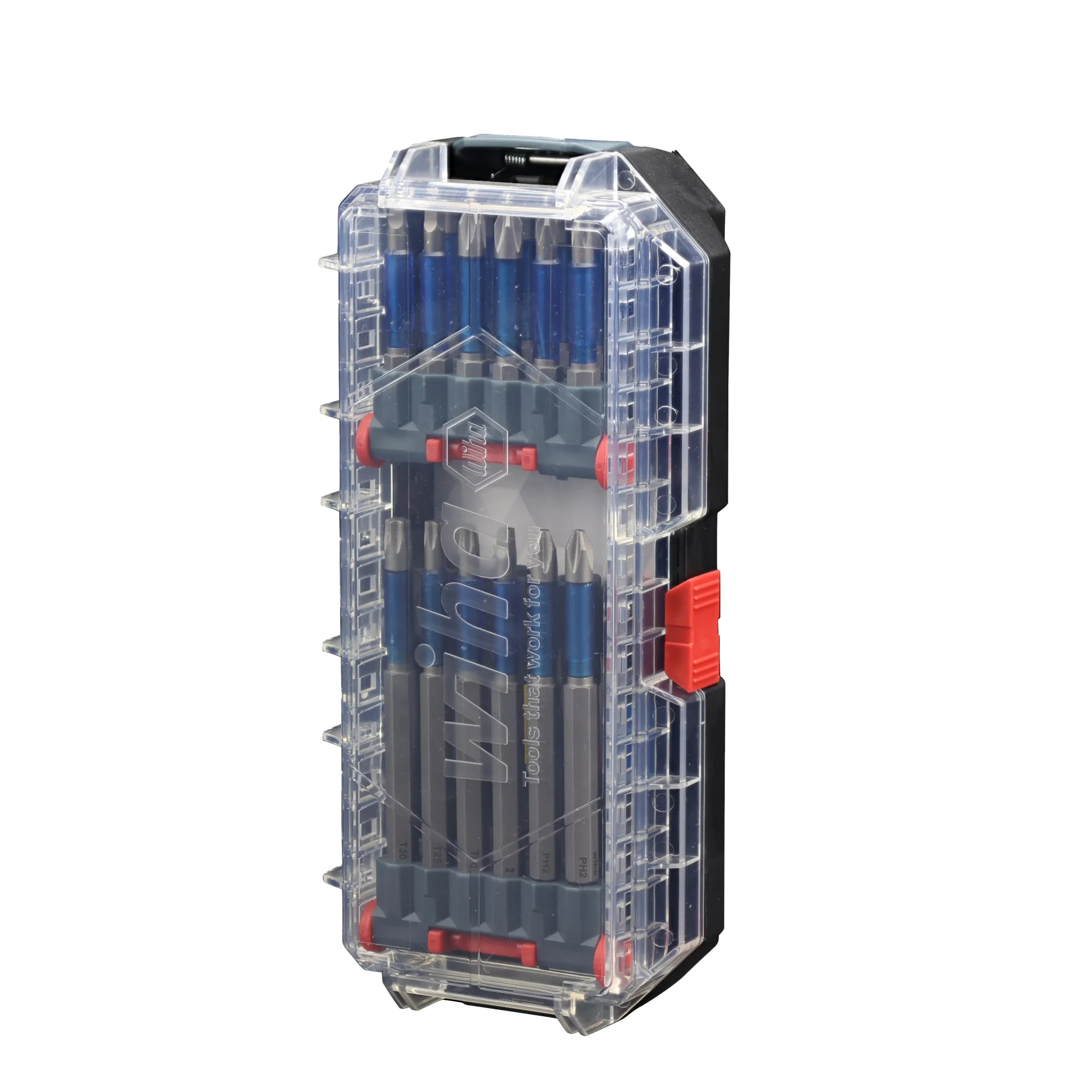 24 Piece GoStack TerminatorBlue Impact Bit Set with Nut Setters and Adapter - Image 9