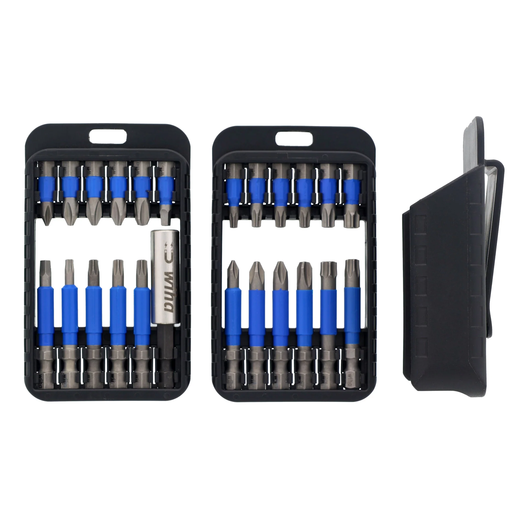 24 Piece TerminatorBlue Impact Driver Bit Set with Belt Clip - Image 5