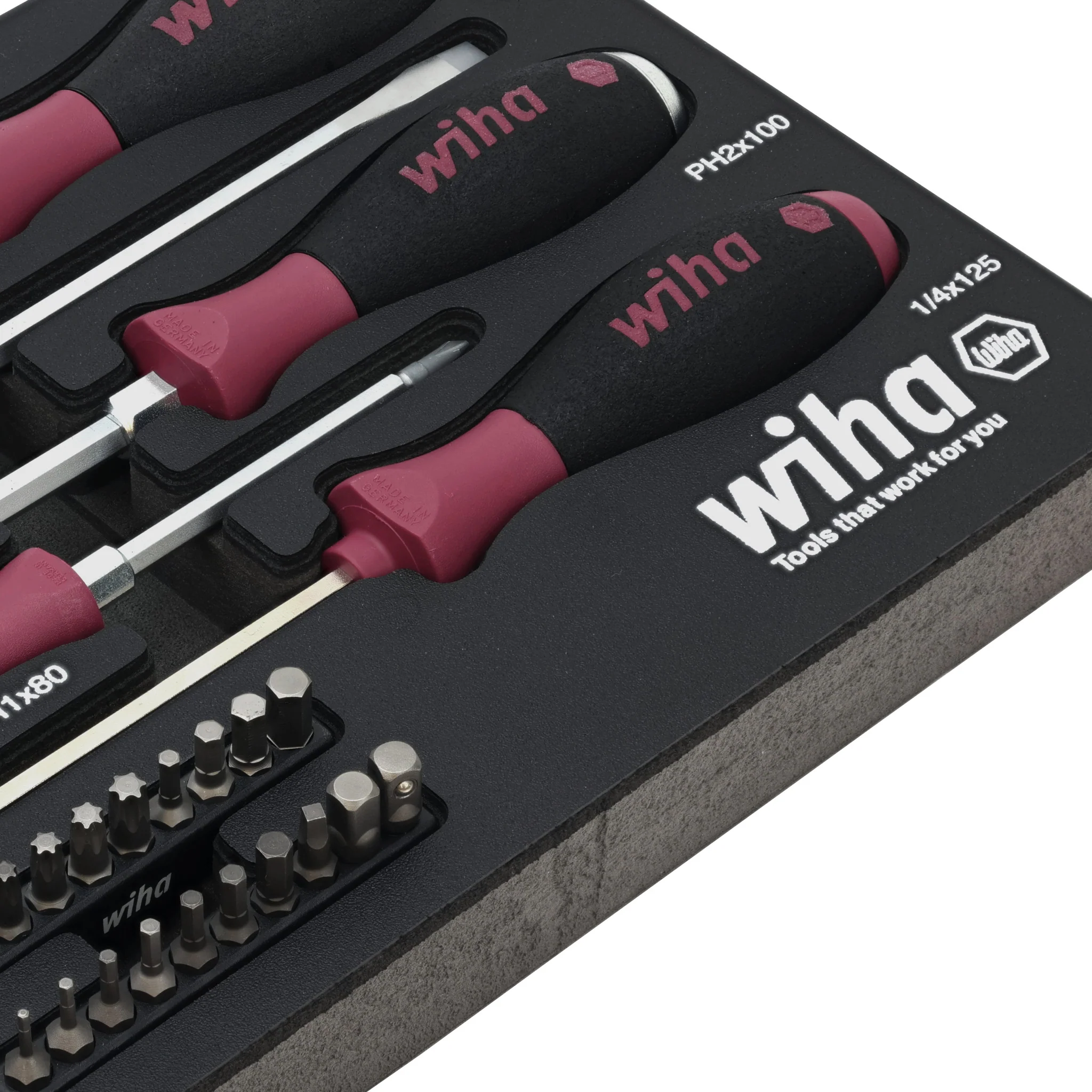 25 Piece MicroFinish Screwdriver Tray Set - Image 4