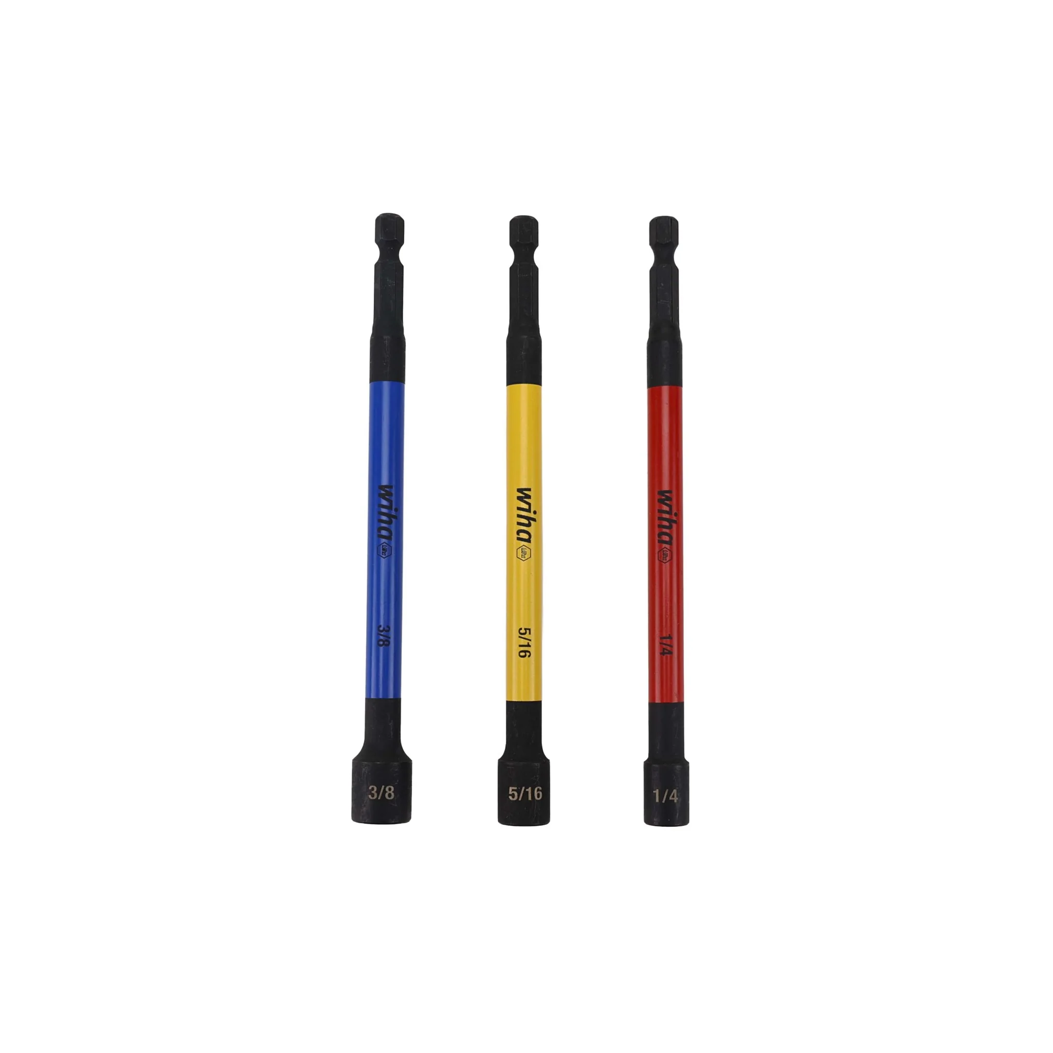 3 Piece Color Coded Magnetic Nut Setter SAE Set - Image 2