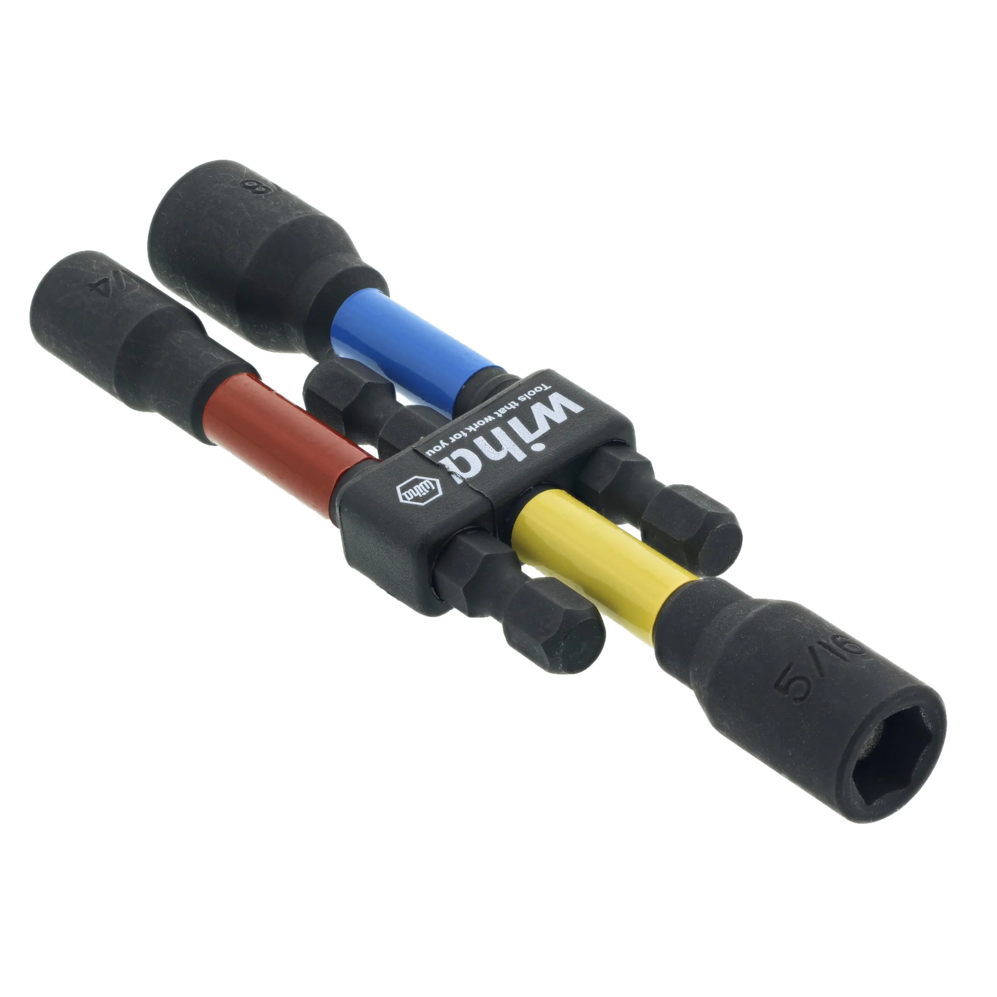 3 Piece Color Coded Magnetic Nut Setter SAE Set 3" - Image 5