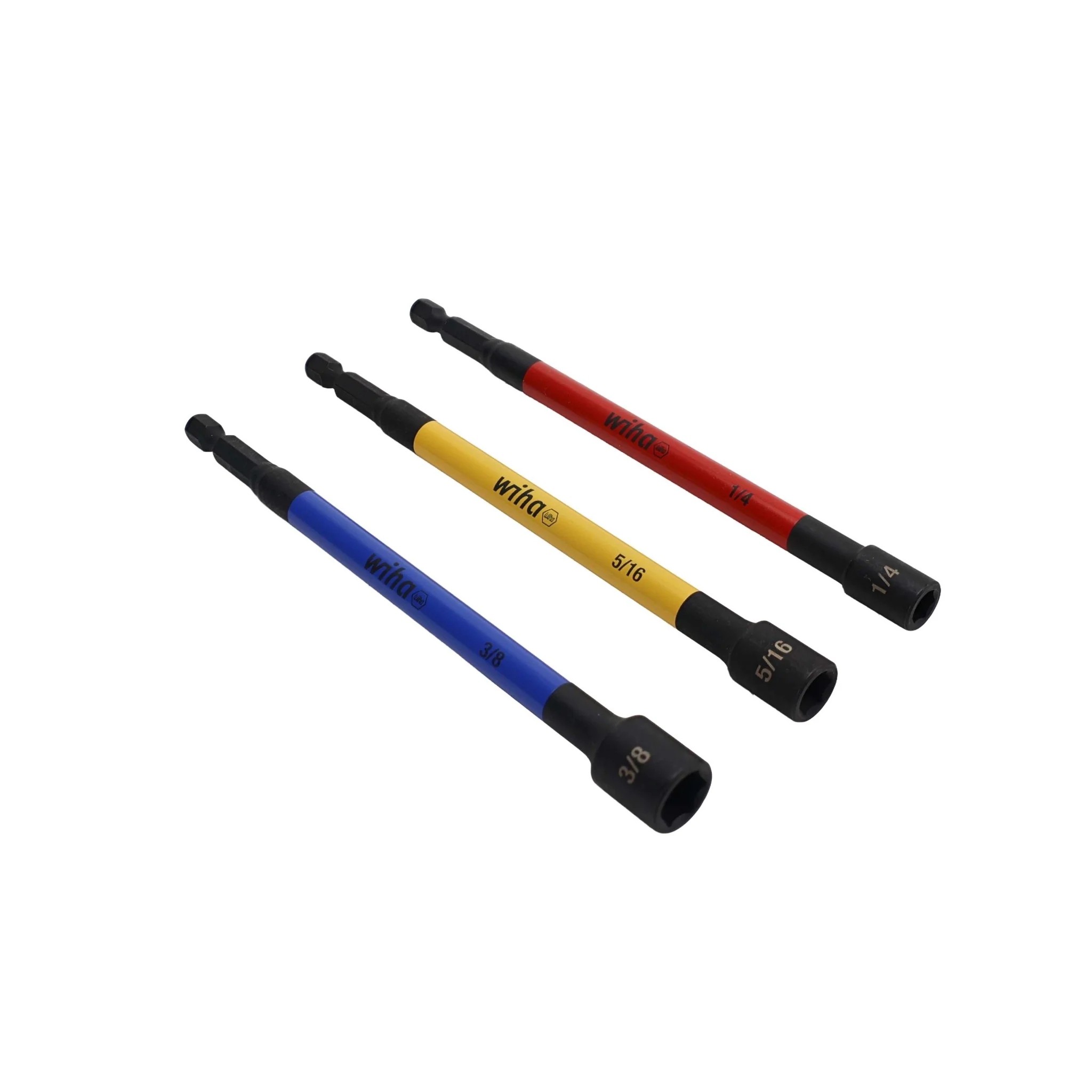 3 Piece Color Coded Magnetic Nut Setter SAE Set - Image 4