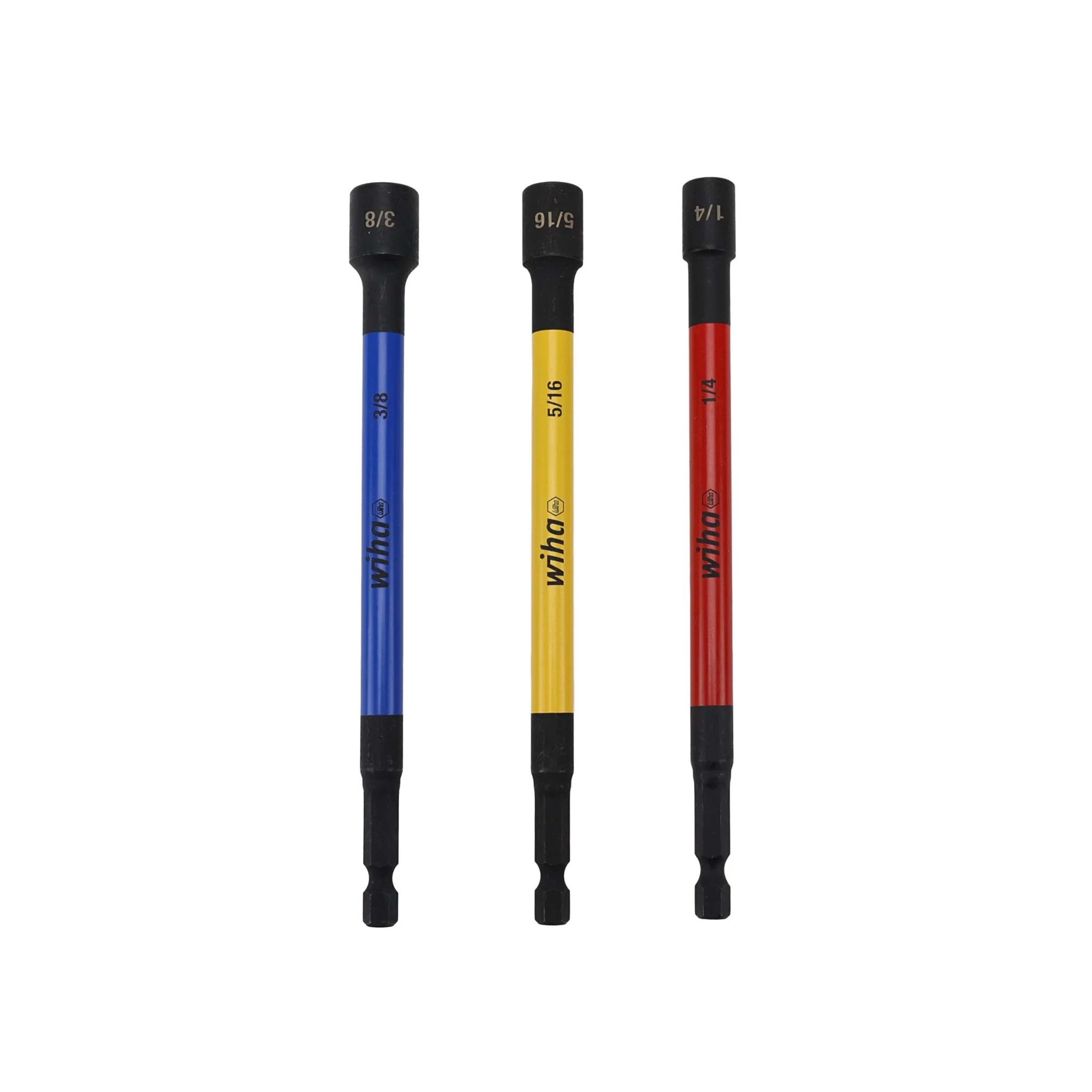 3 Piece Color Coded Magnetic Nut Setter SAE Set - Image 6