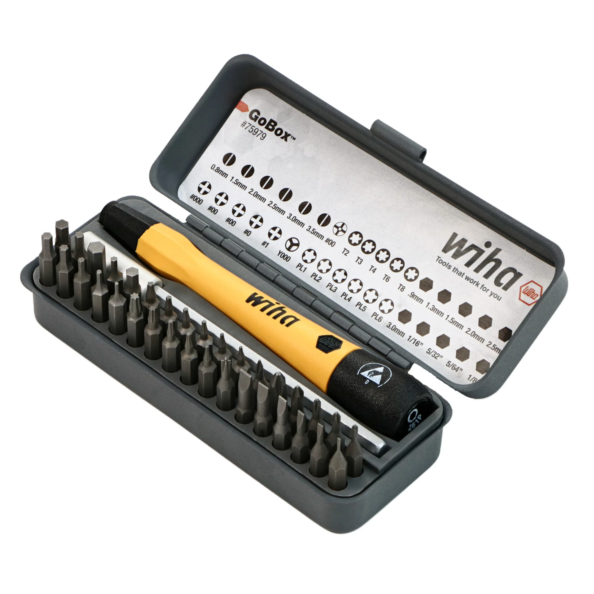 36 Piece GoBox Electronics ESD Precision Micro Bit Set - Image 2
