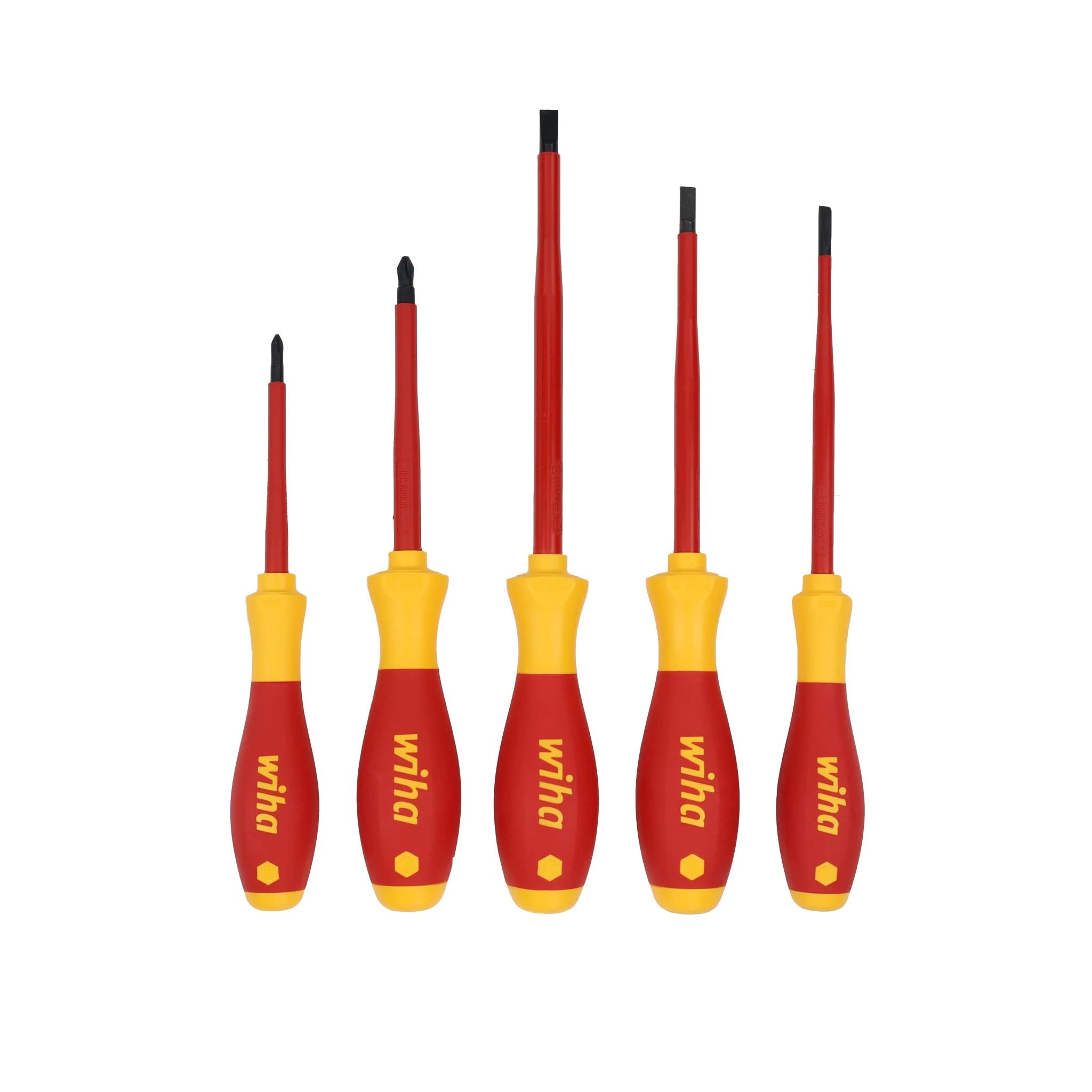 5 Piece Insulated SoftFinish Cushion Grip Screwdriver Tray Set - Image 6