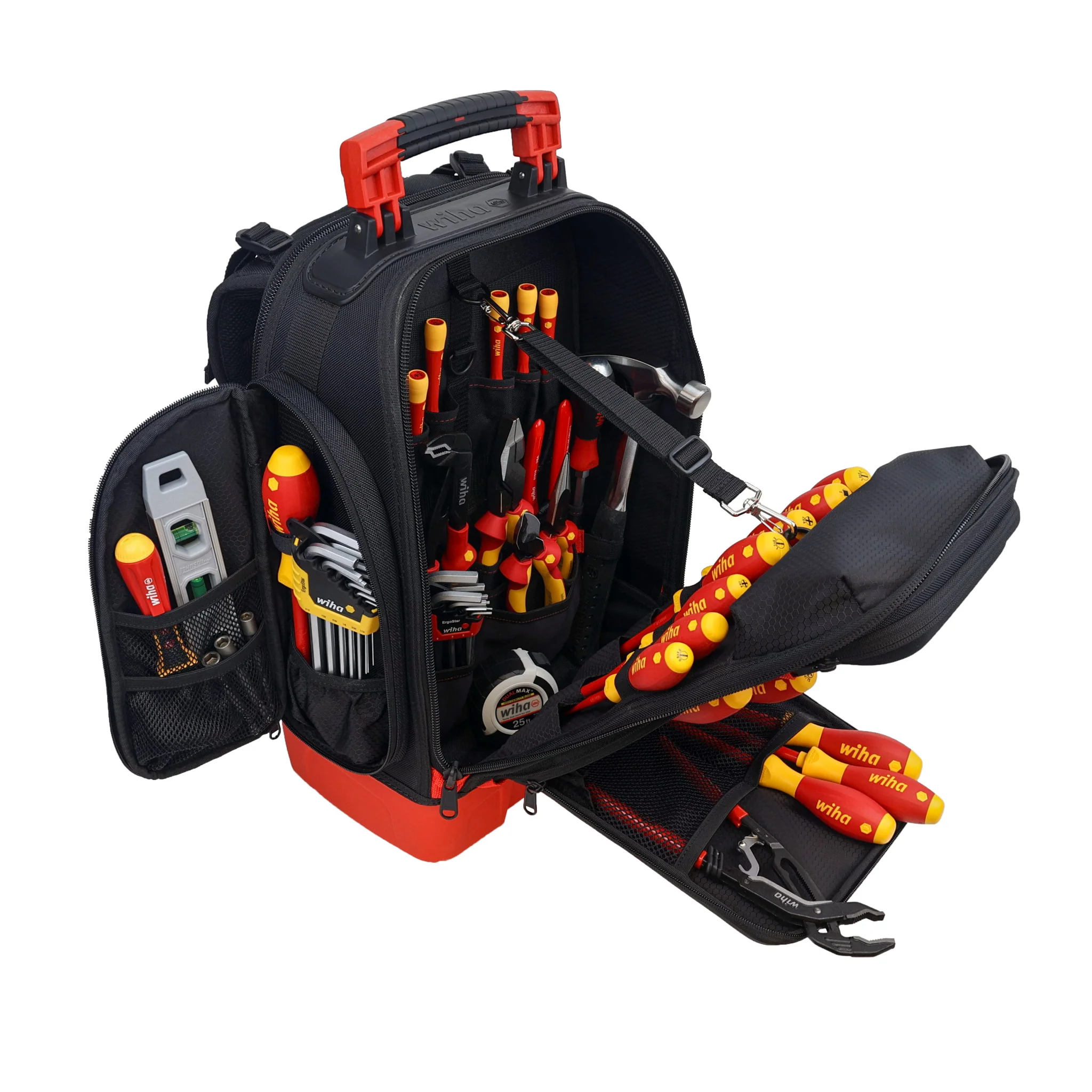 59 Piece Master Electrician's Insulated Tool Kit in Heavy Duty Backpack - Image 2