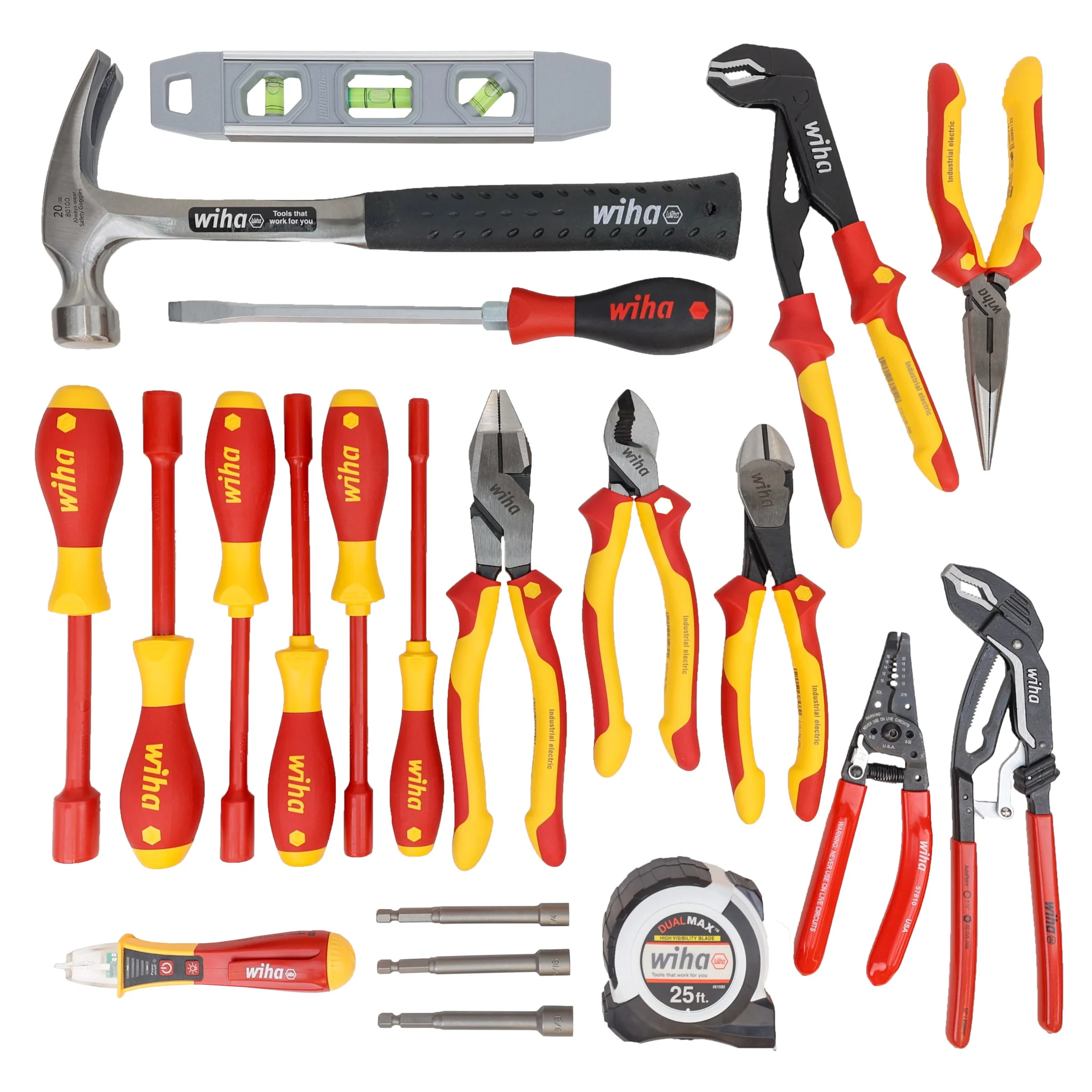 59 Piece Master Electrician's Insulated Tool Kit in Heavy Duty Backpack - Image 4