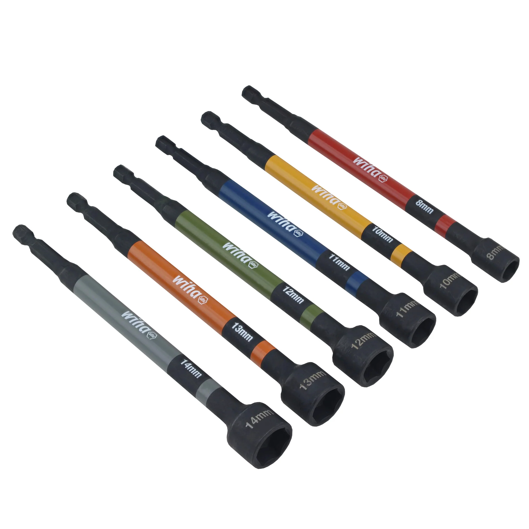 6 Piece Color Coded Magnetic Nut Setter Metric Set - Image 4