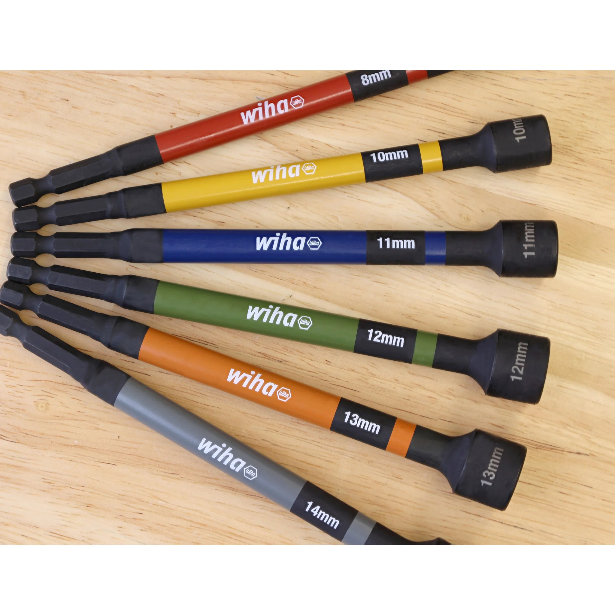 6 Piece Color Coded Magnetic Nut Setter Metric Set - Image 7