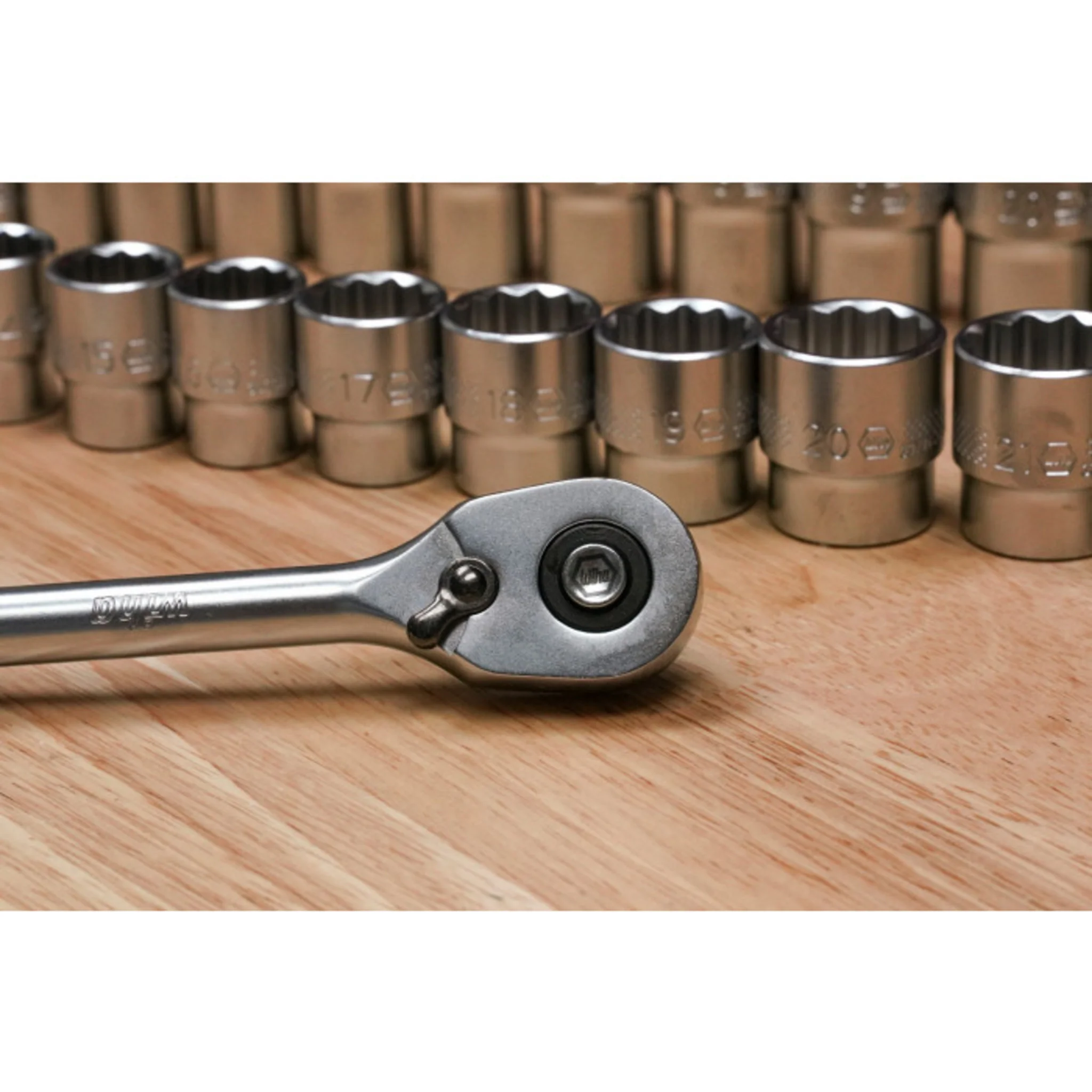 63-Piece 3/8” Drive MM and SAE Socket Set - Image 3