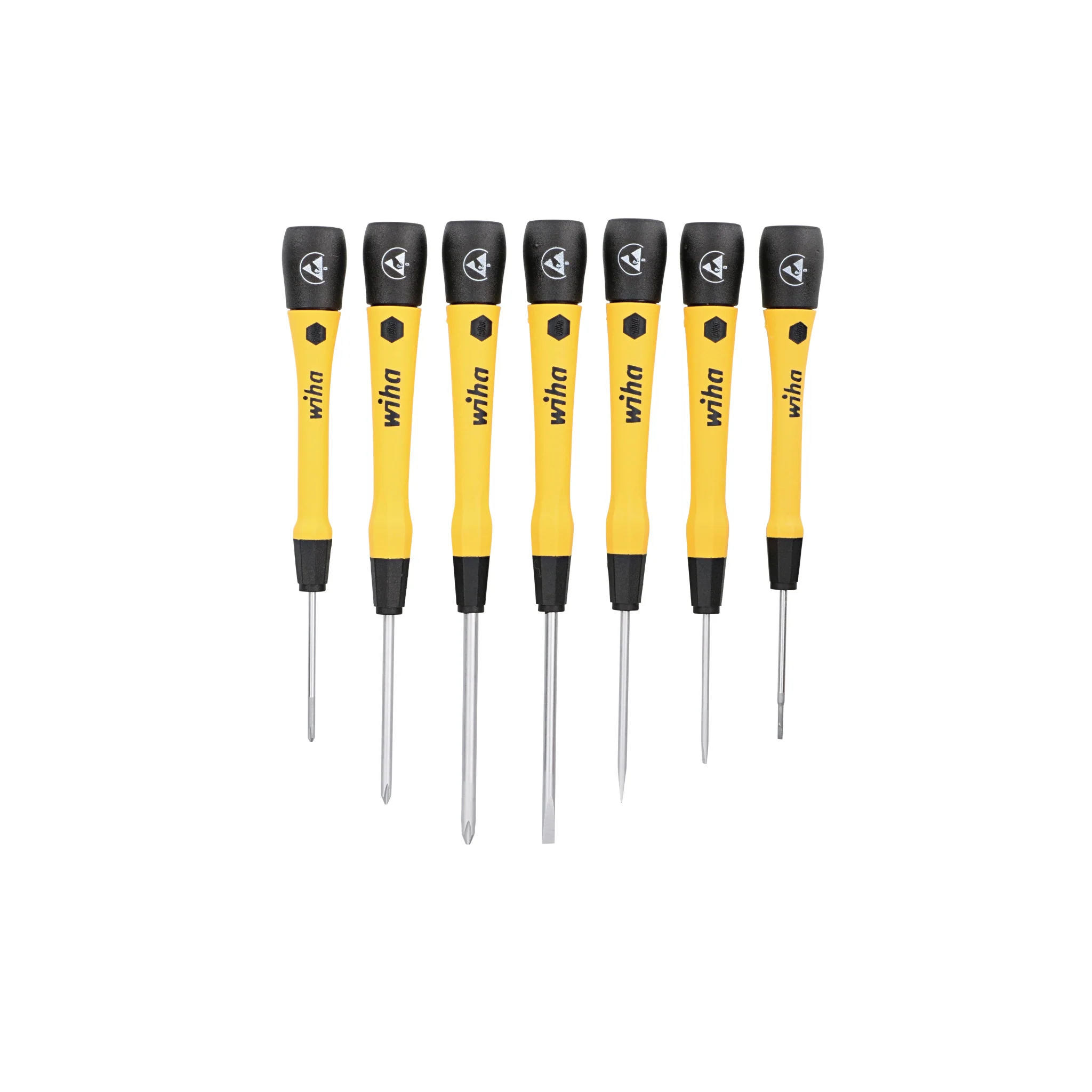 7 Piece ESD Safe Picofinish Precision Slotted and Phillps Screwdriver Set - Image 3