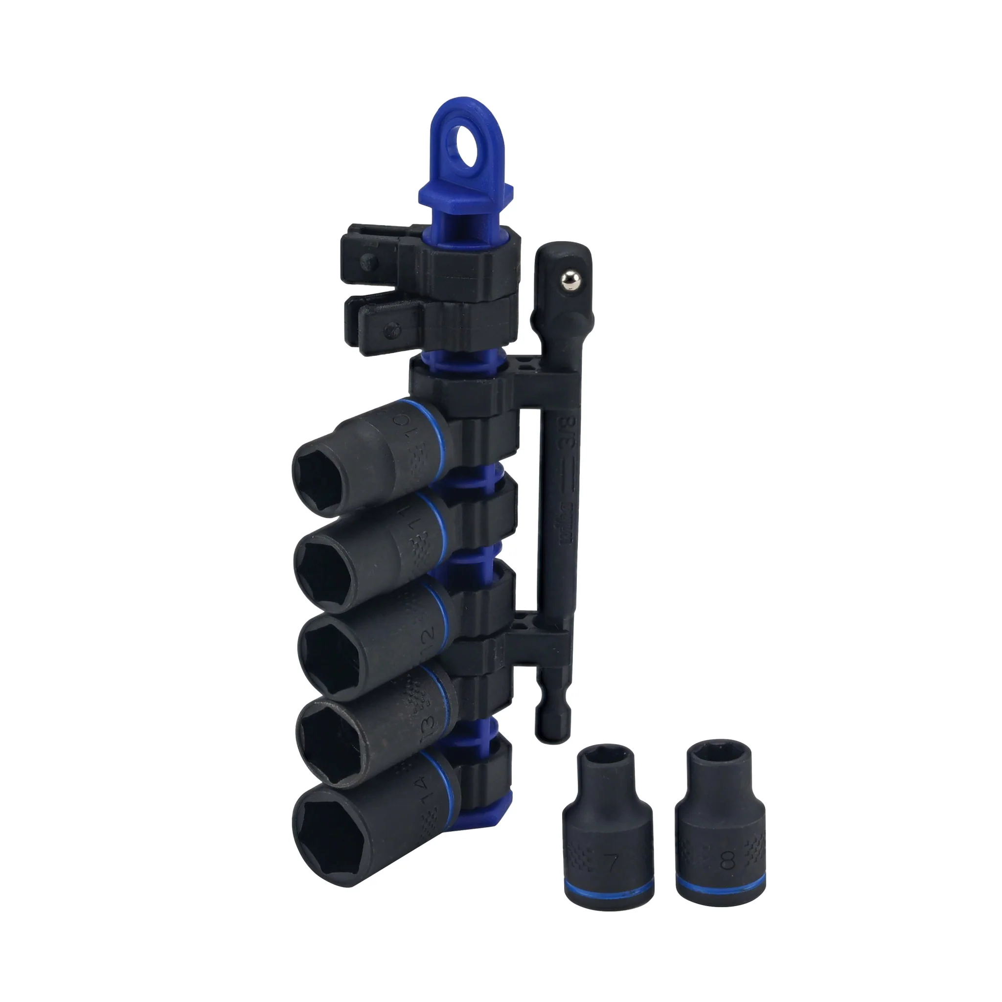 8 Piece 3/8" Drive Metric Impact Socket Set - Image 5