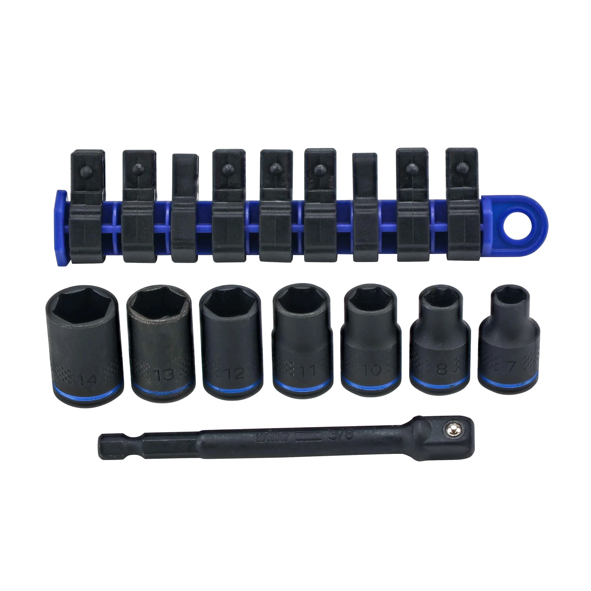 8 Piece 3/8" Drive Metric Impact Socket Set - Image 7
