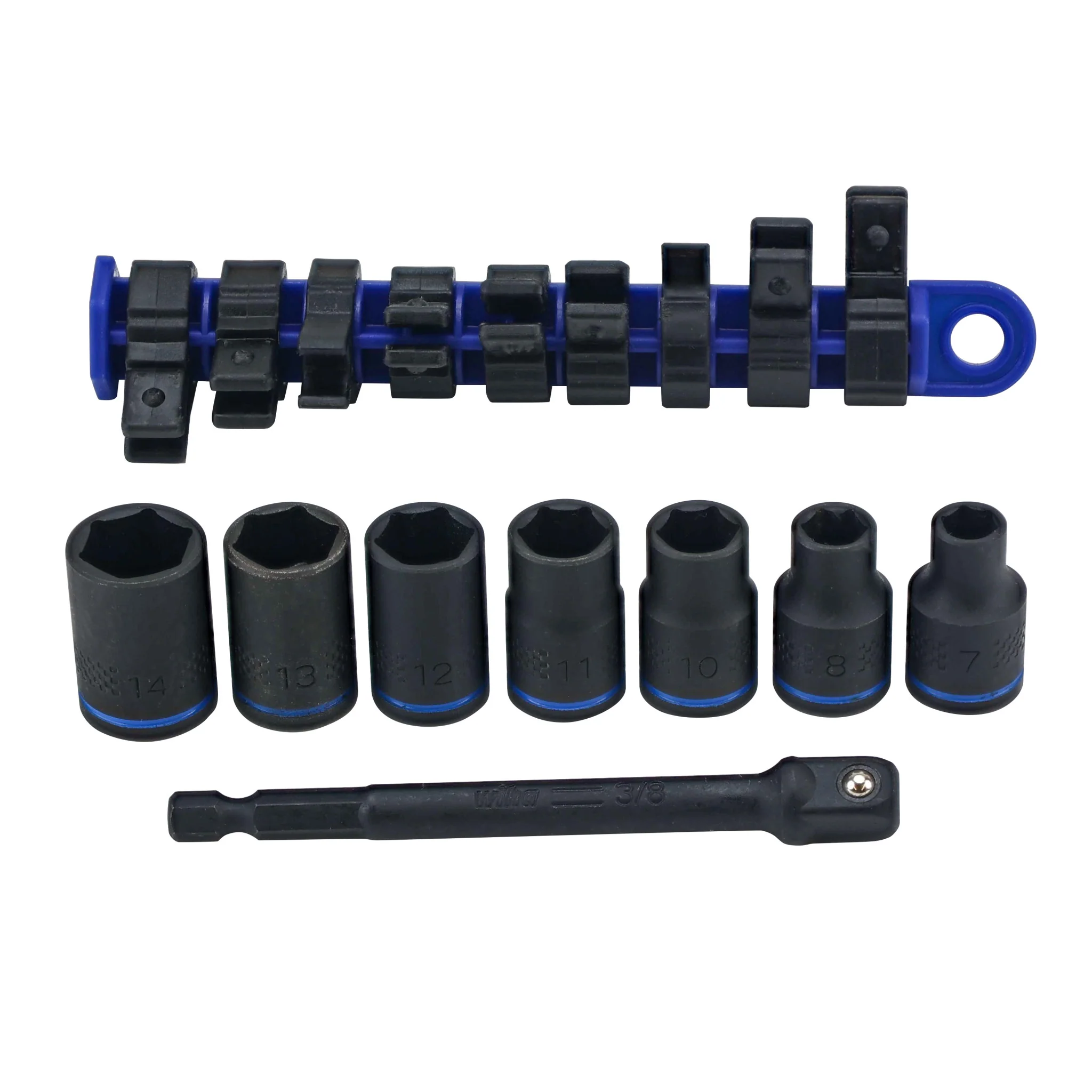 8 Piece 3/8" Drive Metric Impact Socket Set - Image 8