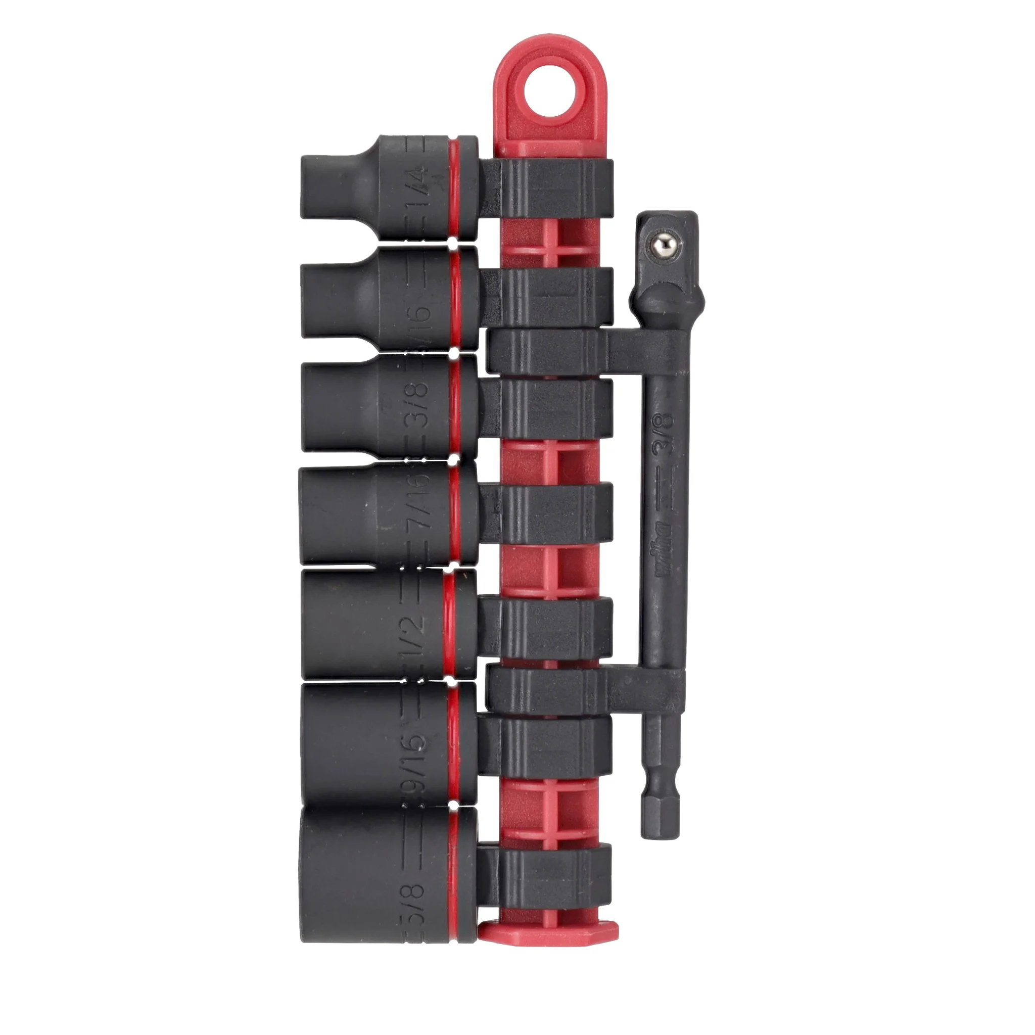 8 Piece 3/8" Drive SAE Impact Socket Set - Image 4