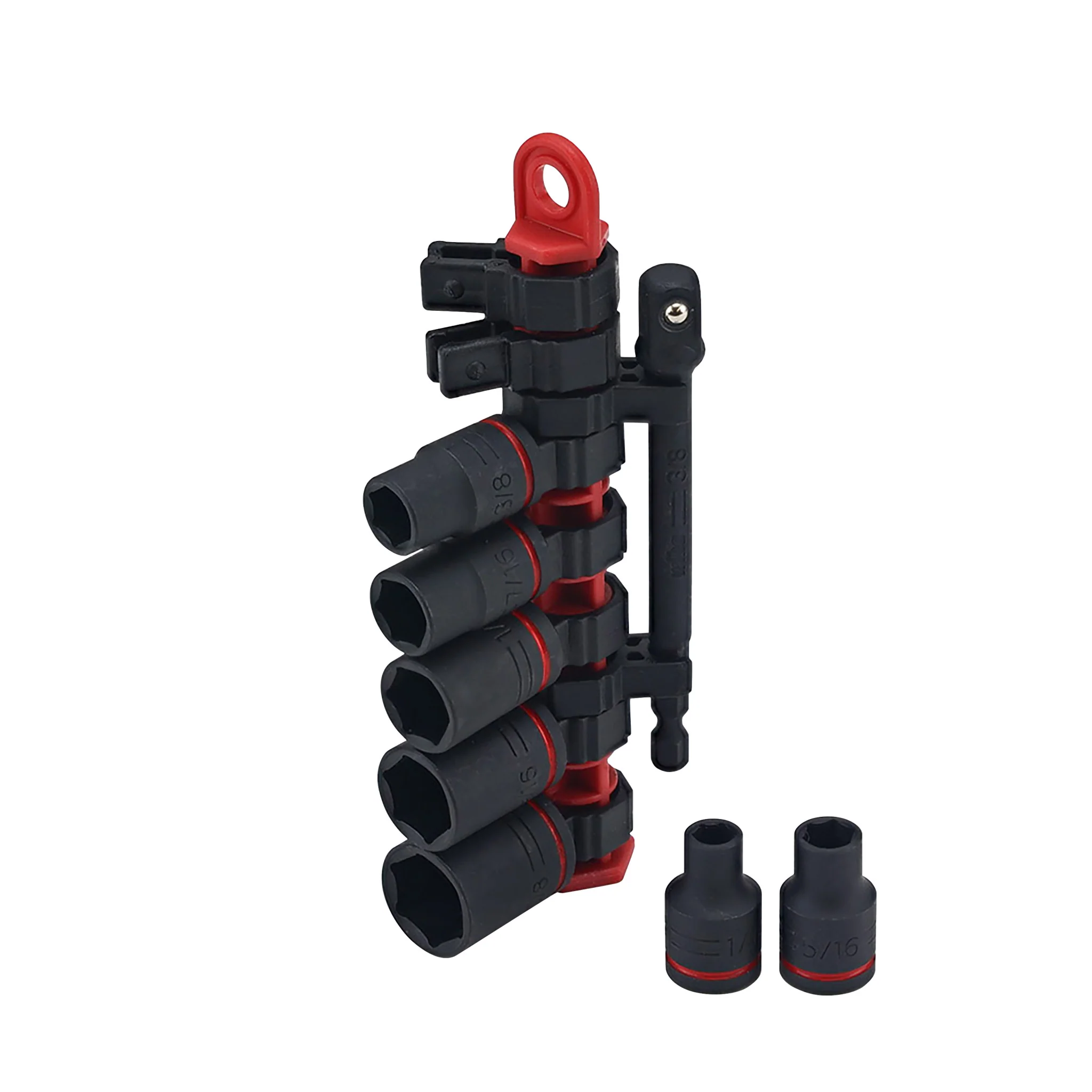 8 Piece 3/8" Drive SAE Impact Socket Set - Image 5