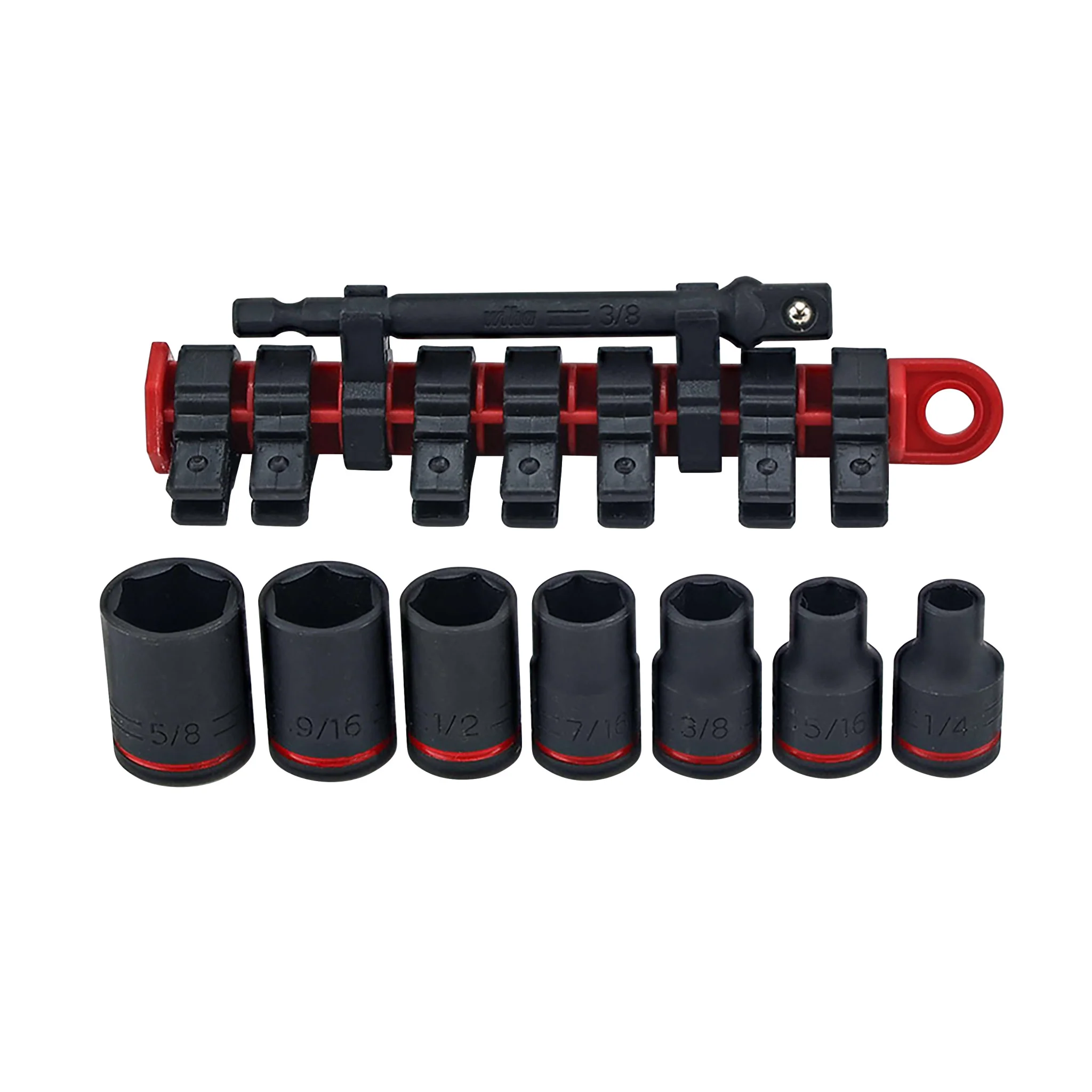 8 Piece 3/8" Drive SAE Impact Socket Set - Image 8