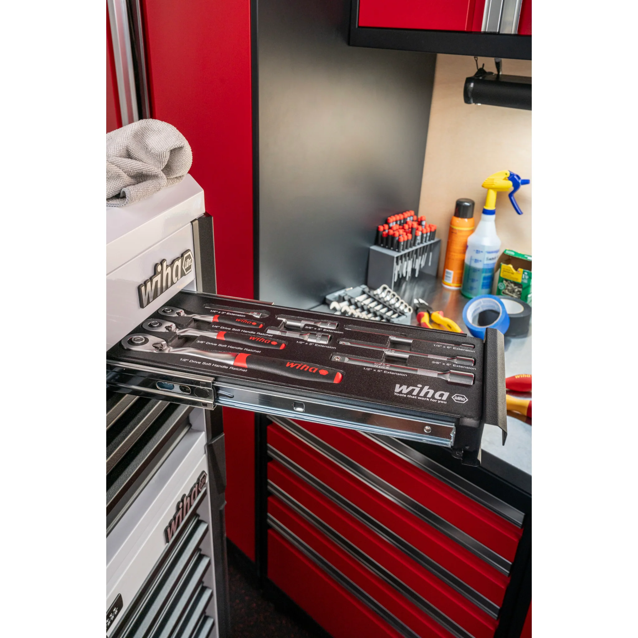 9 Piece SoftFinish Ratchet Tray Set - Image 8