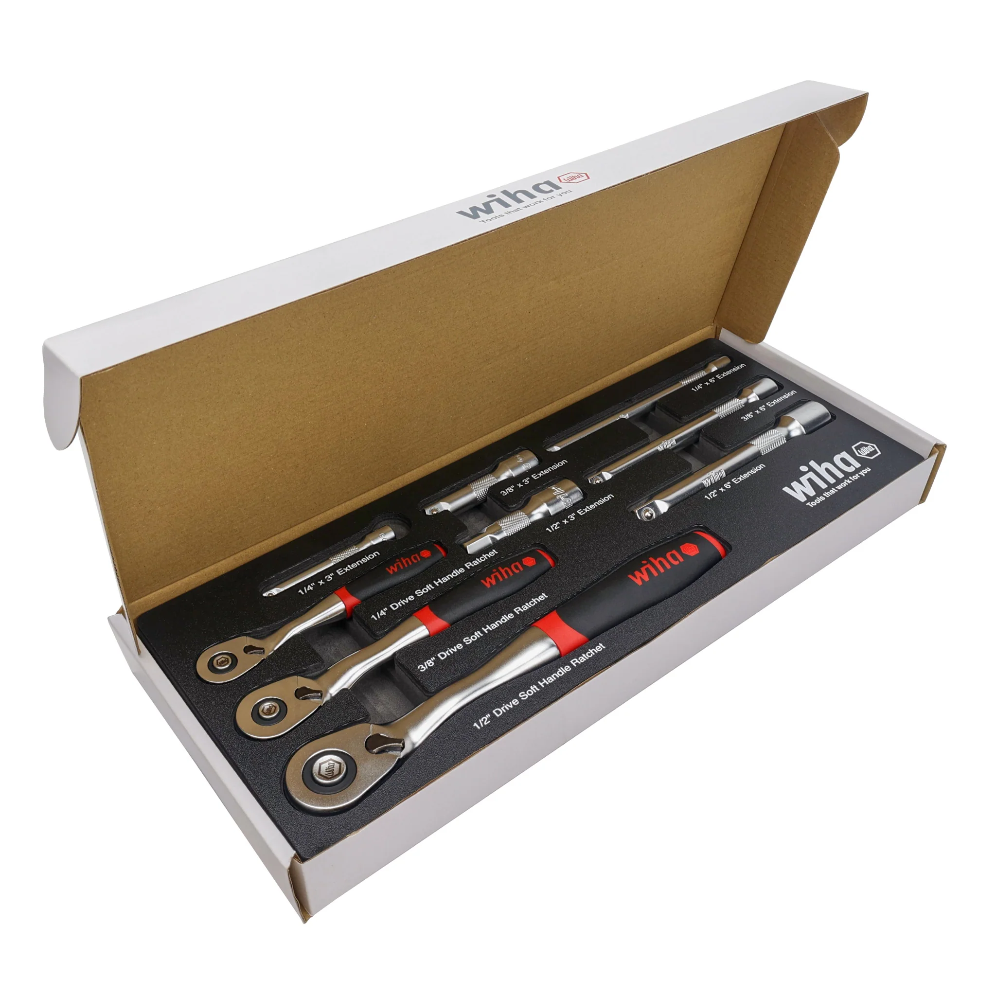 9 Piece SoftFinish Ratchet Tray Set - Image 9