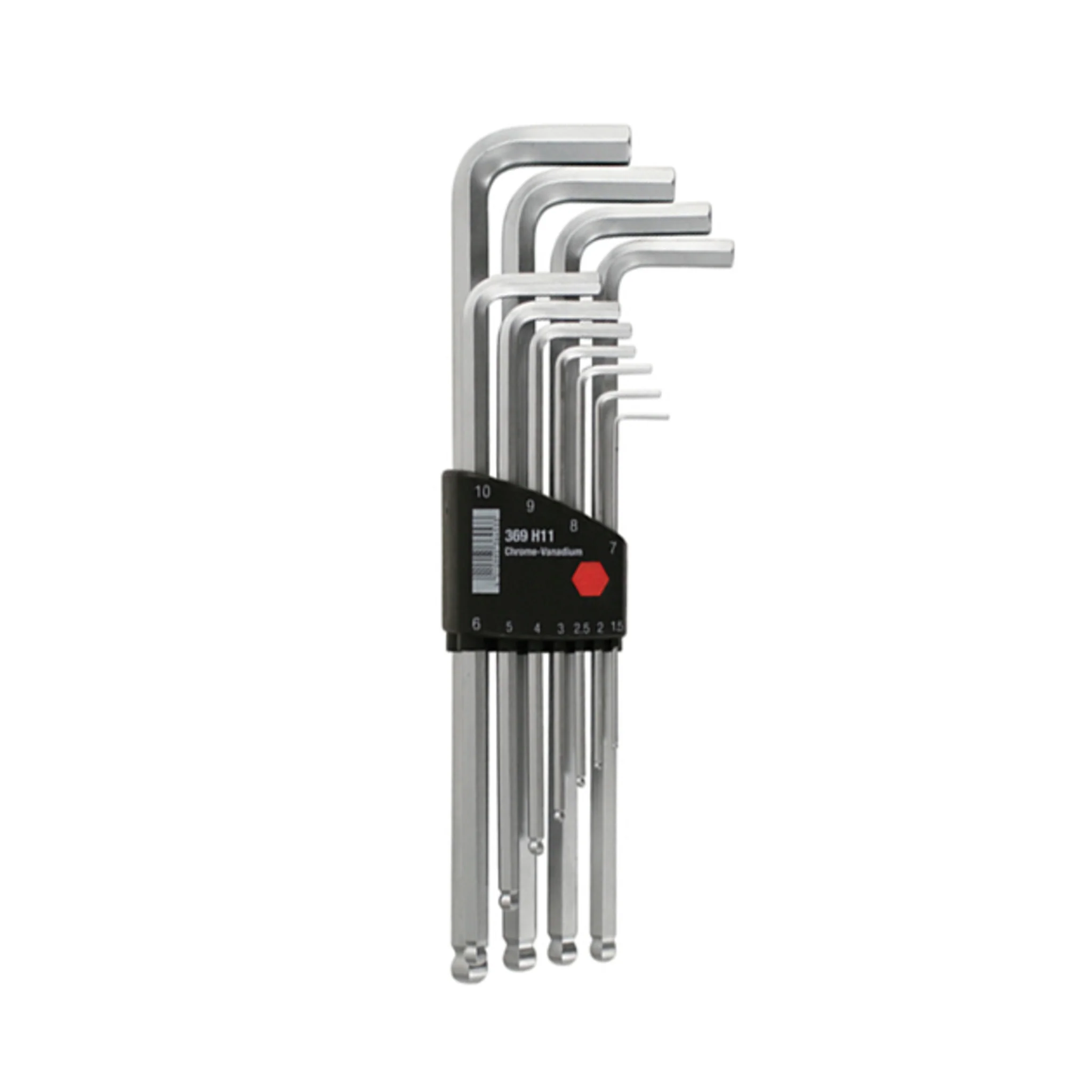 11 Piece Ball End Hex L-Key Metric Set - Metric - Image 2