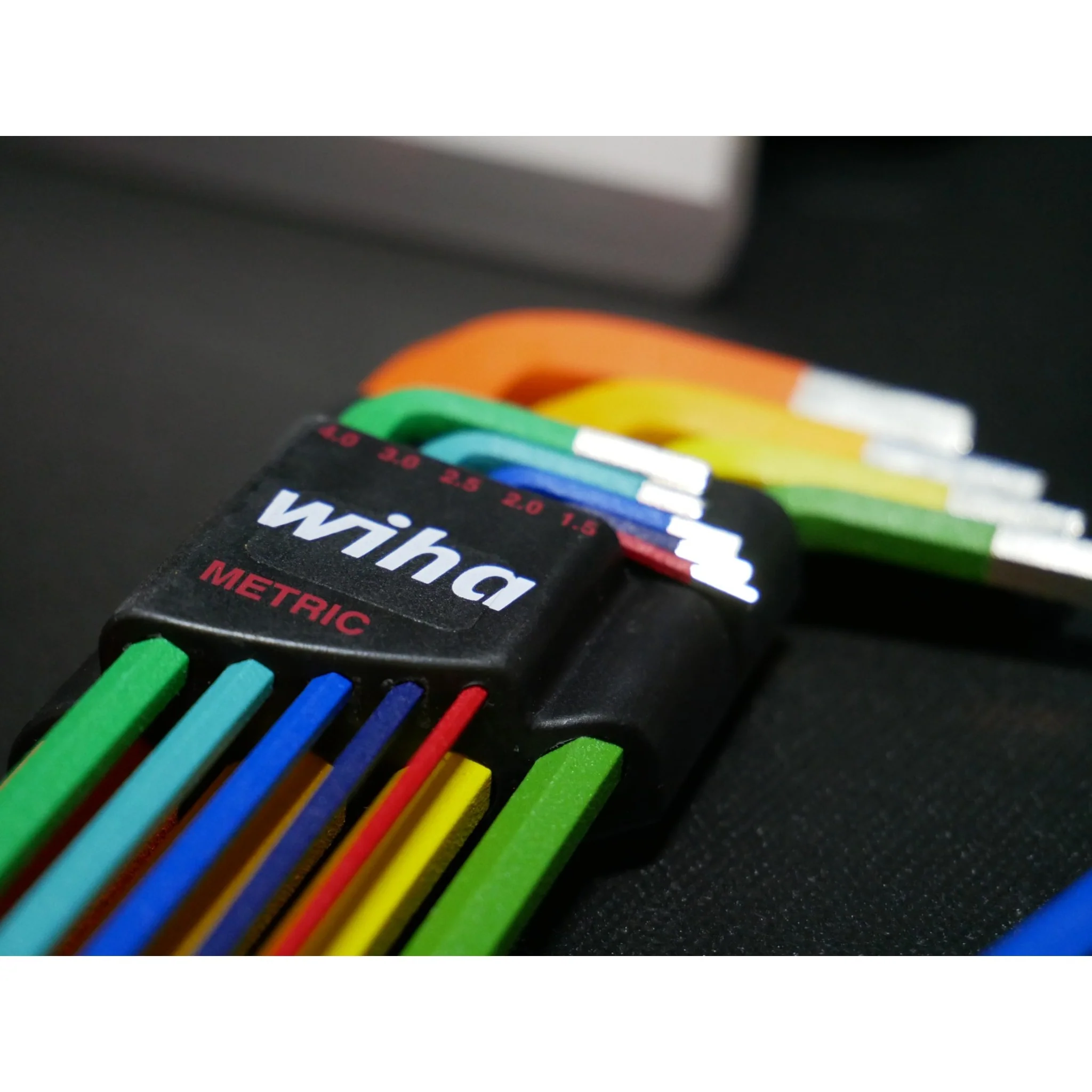 9 Piece Ball End Color Coded Hex L-Key Set - Metric - Image 9