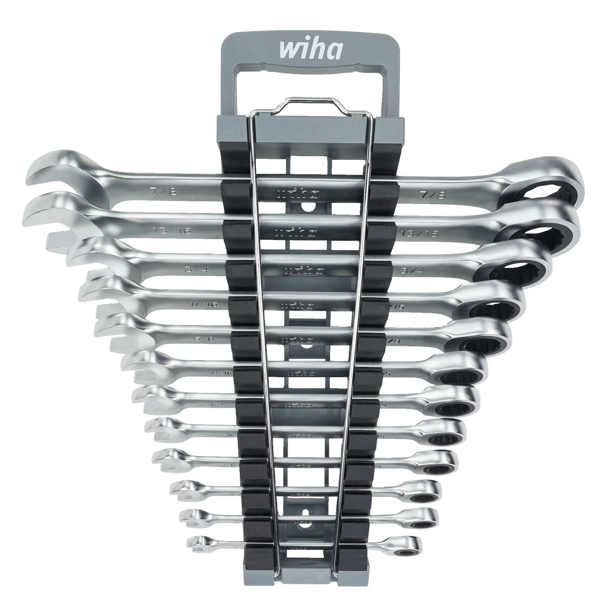 12 Piece Combination Ratchet Wrench Set - SAE