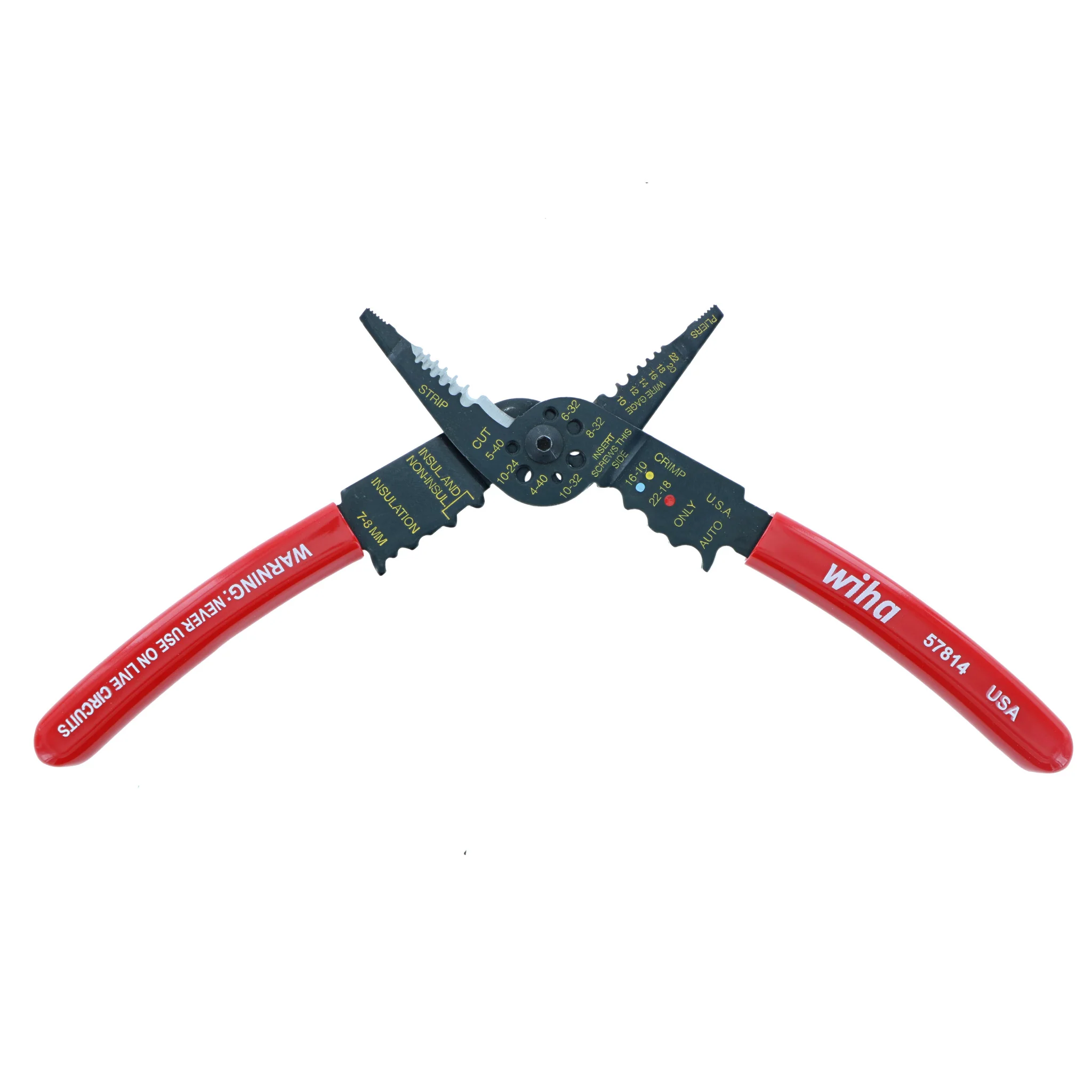 Classic Grip Wire Combination Strippers/Crimpers 8.25" - Image 3