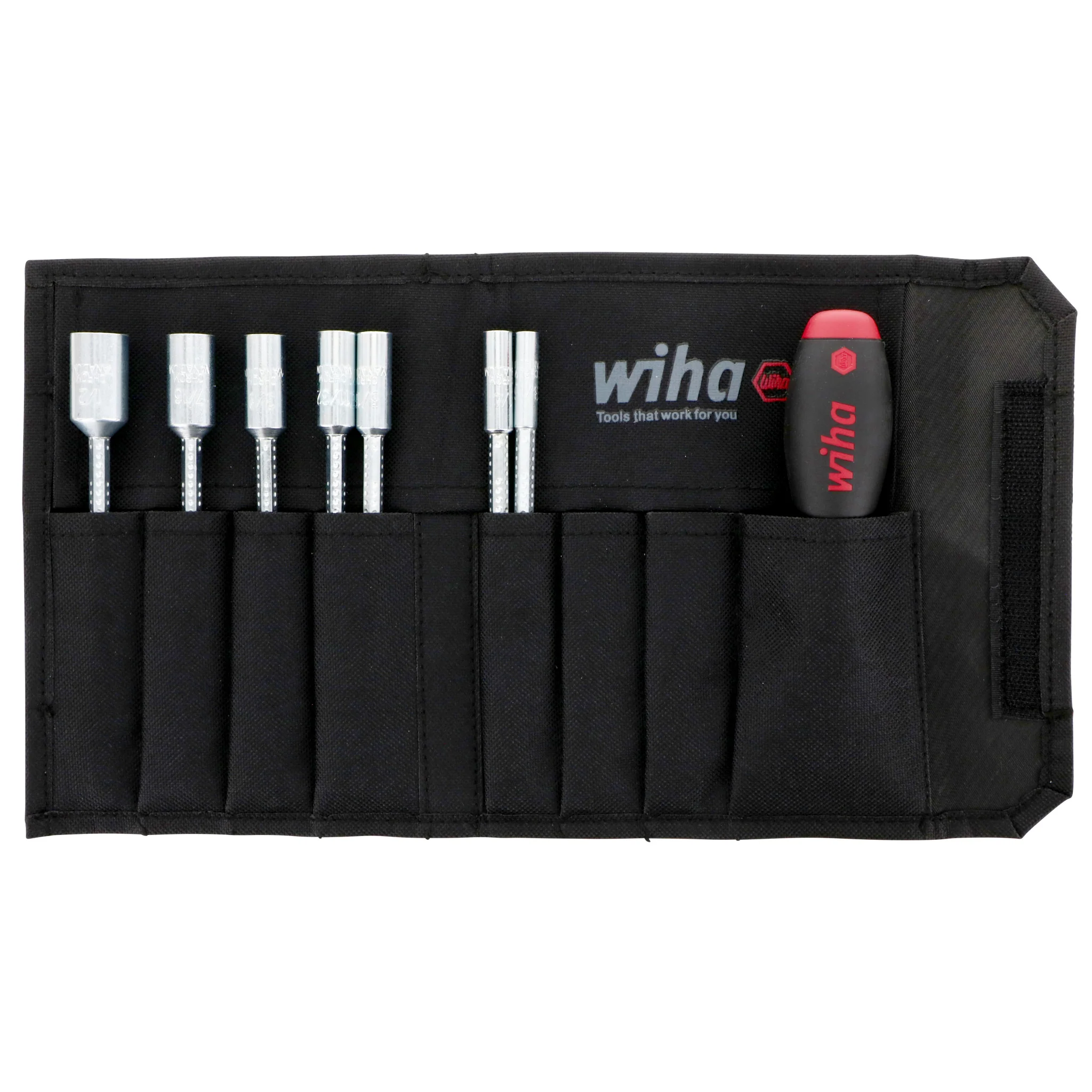 8 Piece SoftFinish Drive-Loc VI Nut Driver Set - Inch - Image 3