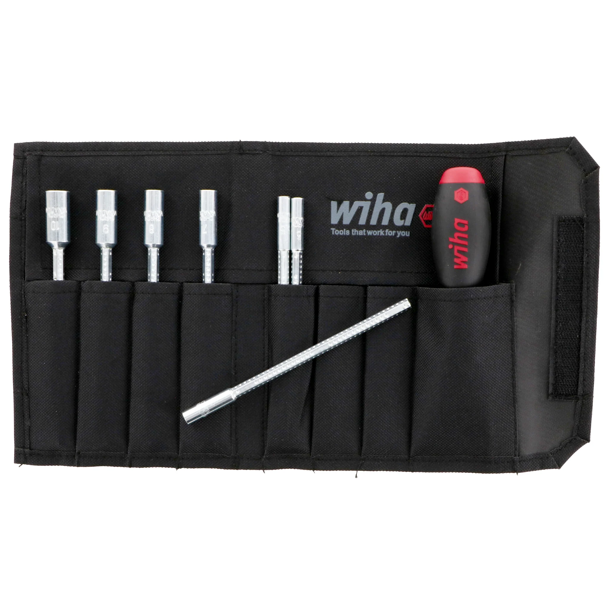 8 Piece SoftFinish Drive-Loc VI Nut Driver Set - Metric - Image 3