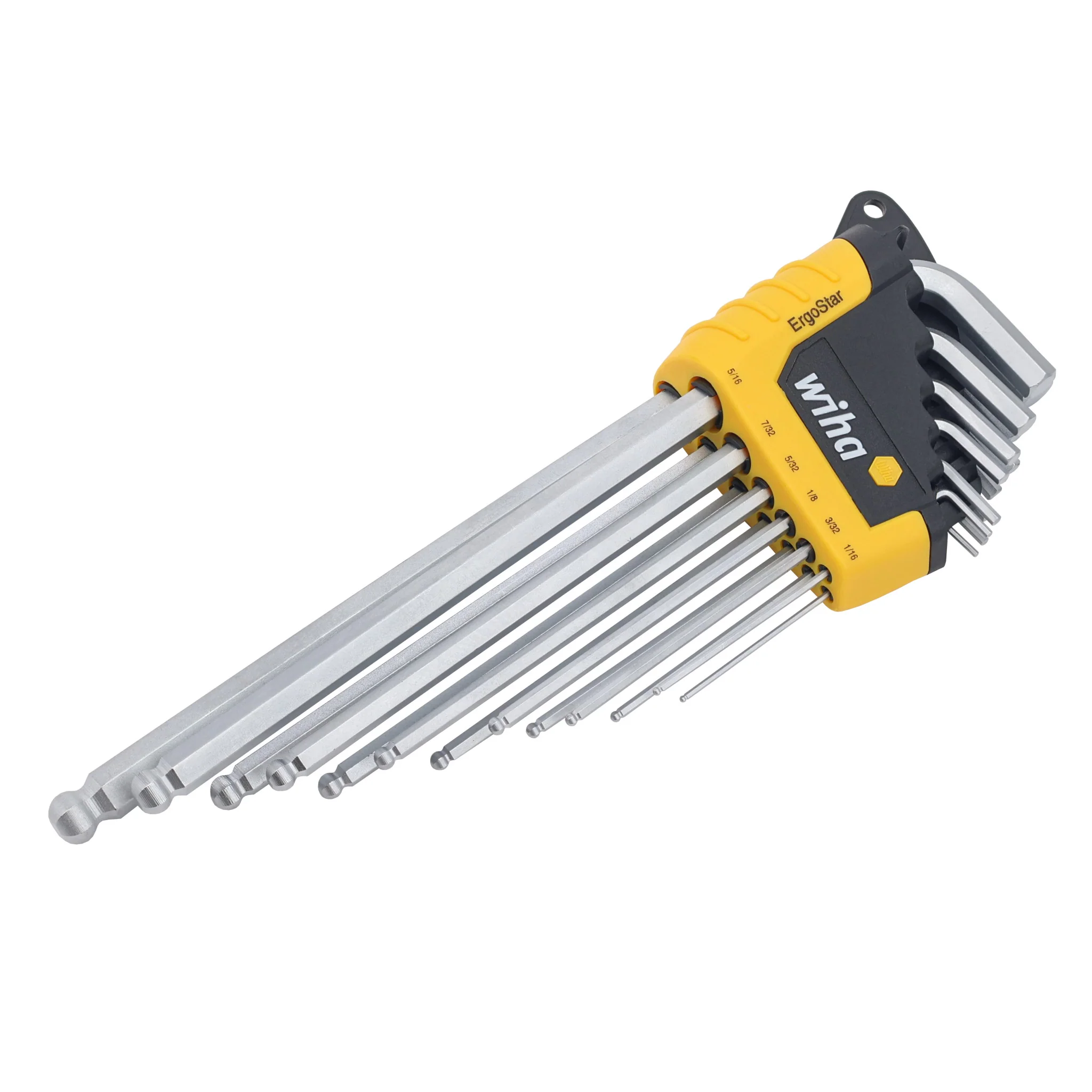 13 Piece ErgoStar Ball End Hex L-Key Set - Inch - Image 4
