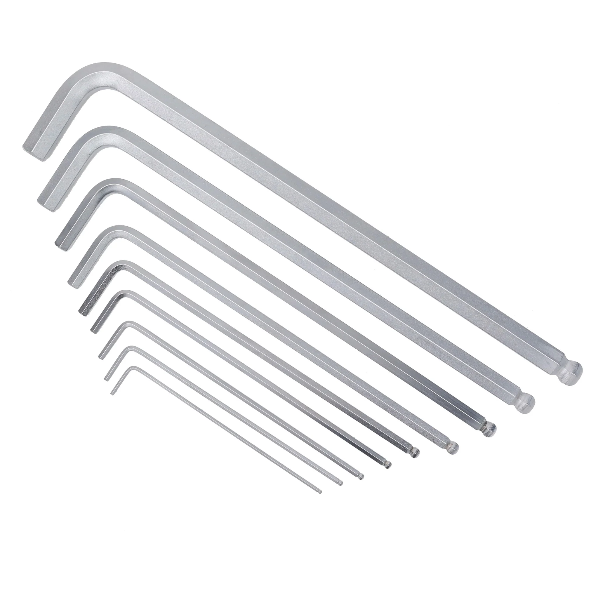 9 Piece ErgoStar Ball End Hex L-Key Set - Metric - Image 3