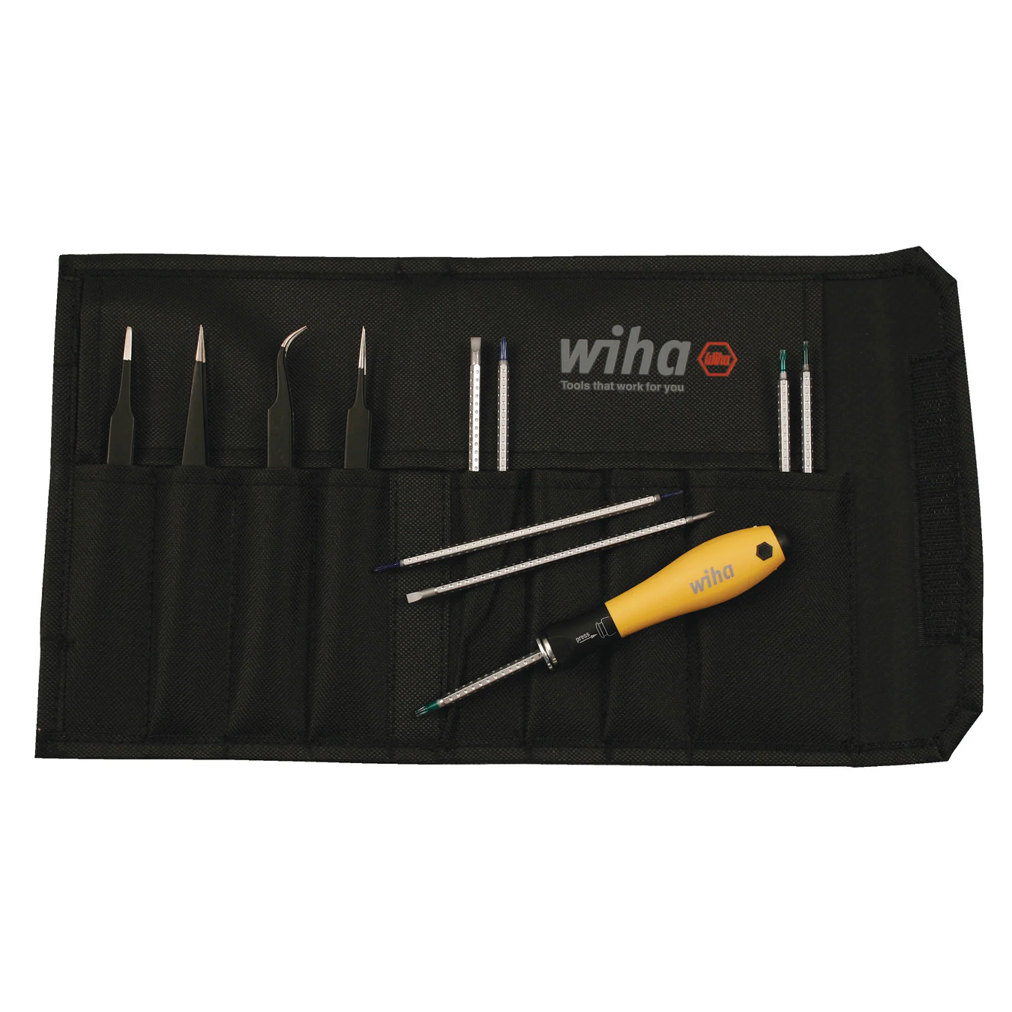 12 Piece ESD Safe Drive-loc 4 and Tweezers Set - Image 2