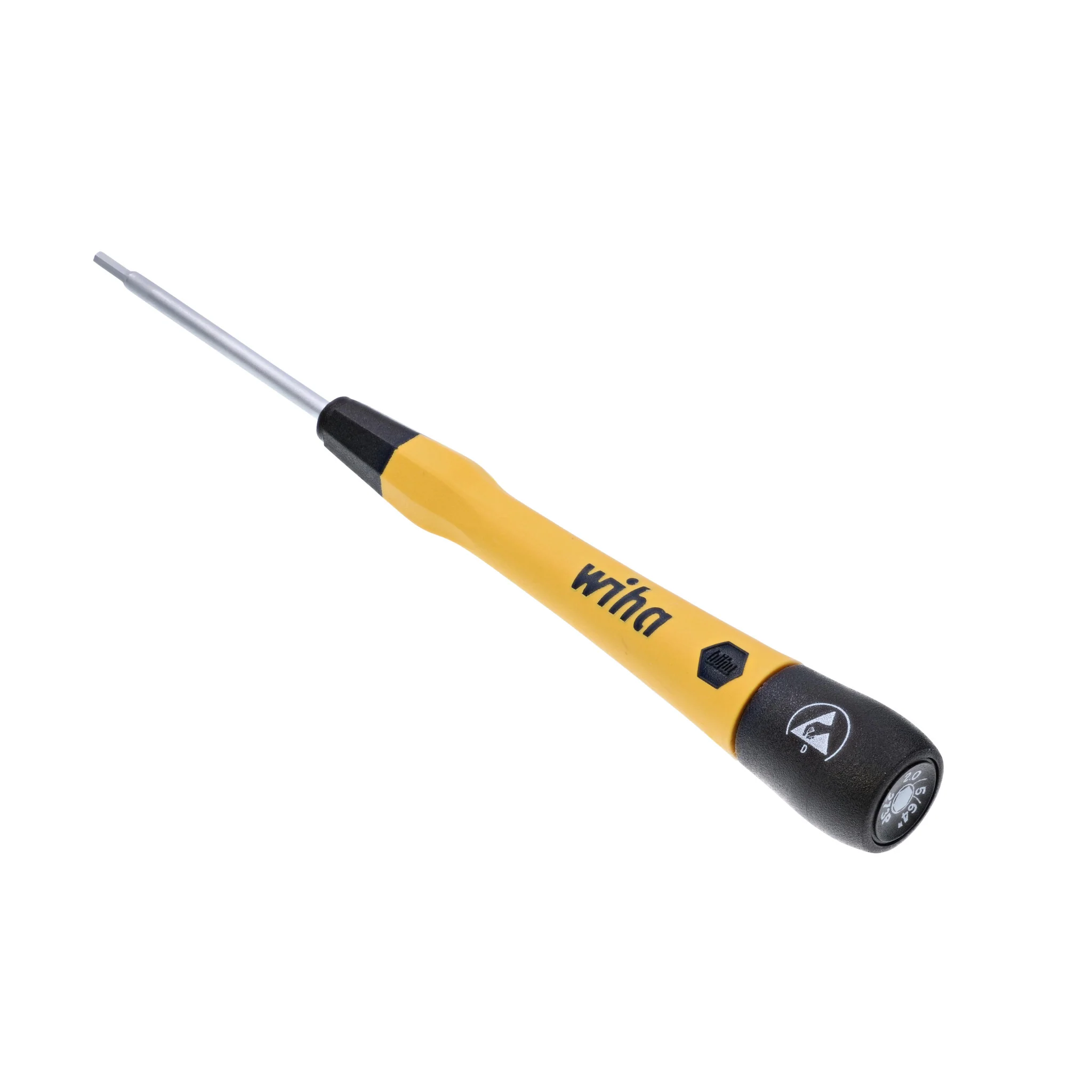 ESD Safe PicoFinish Precision Hex Screwdriver - 2mm x 50mm - Image 3