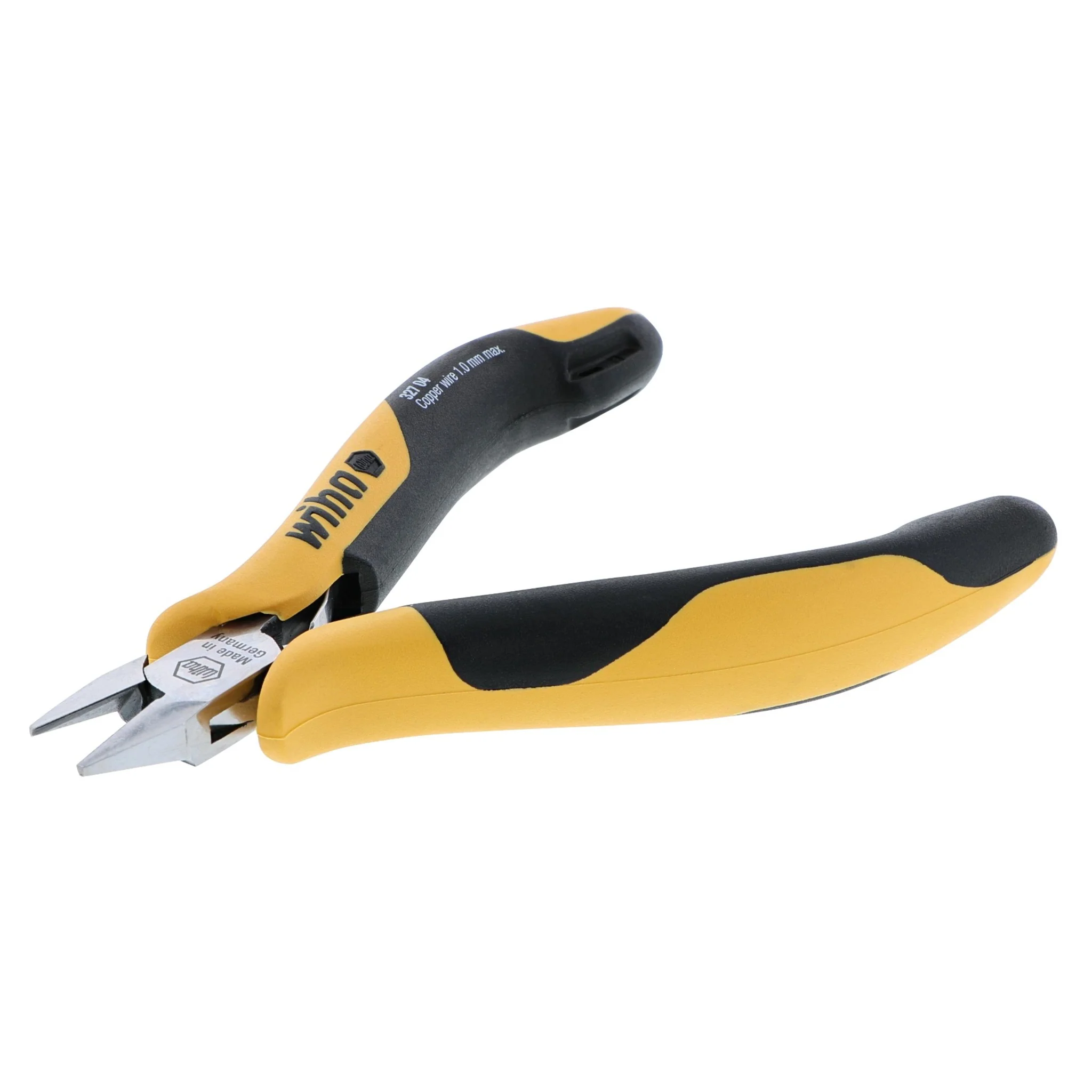 Electronic ESD Safe Precision Tapered Head Flush Cutters With Hollow Ground Back - Image 3