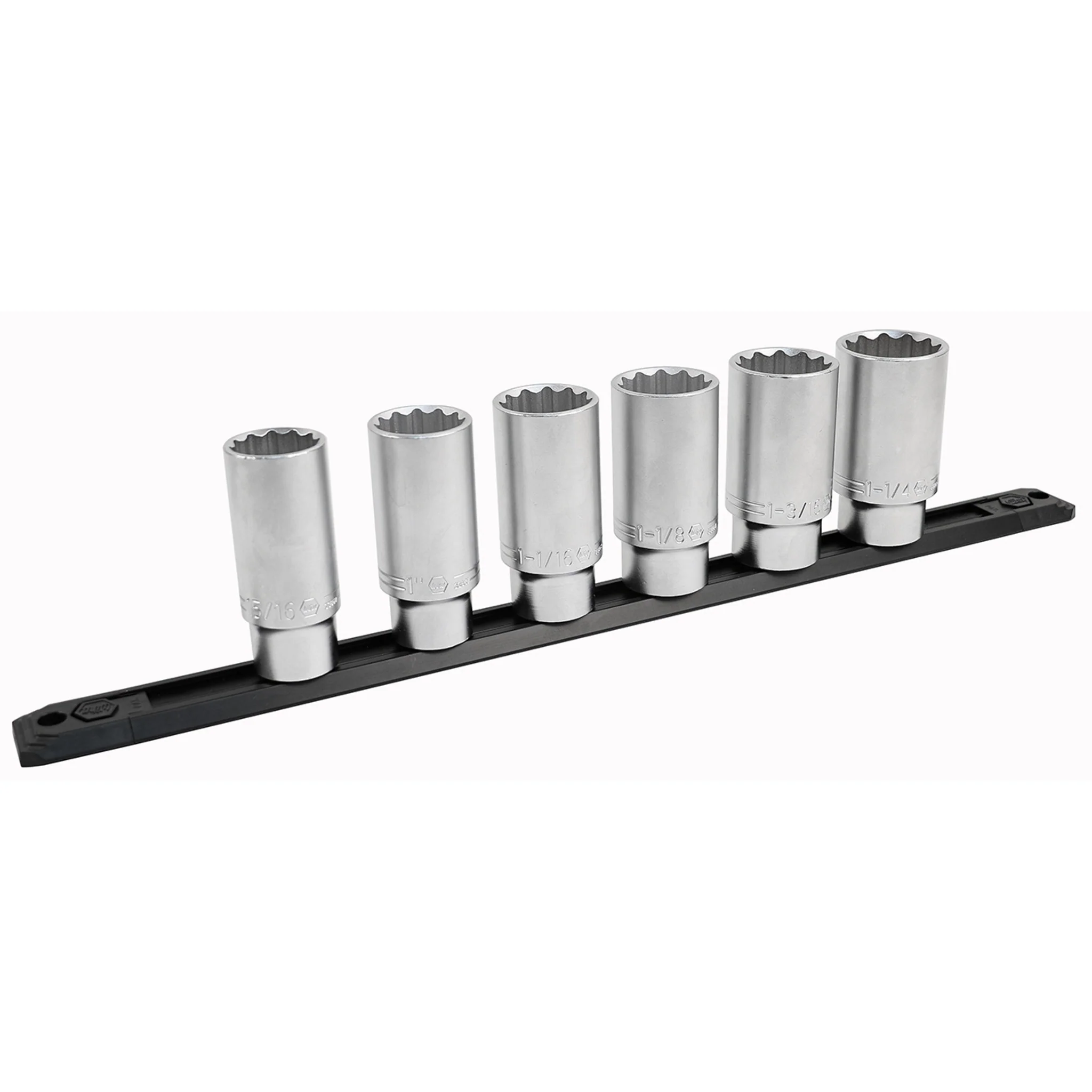 19 Piece 1/2" Drive Deep Socket Set - SAE - Image 3