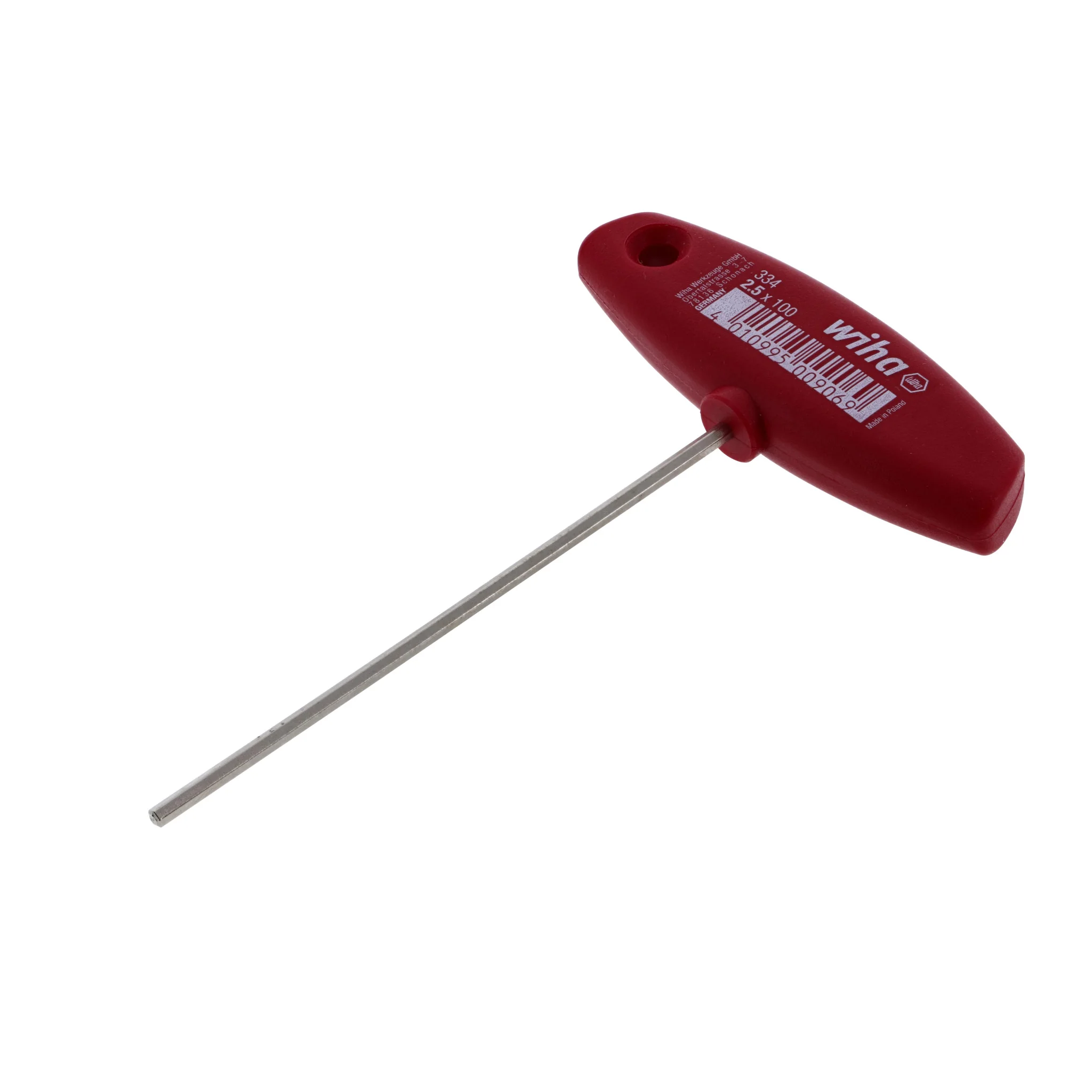 Classic Grip Hex Metric T-Handle 2.5mm - Image 2