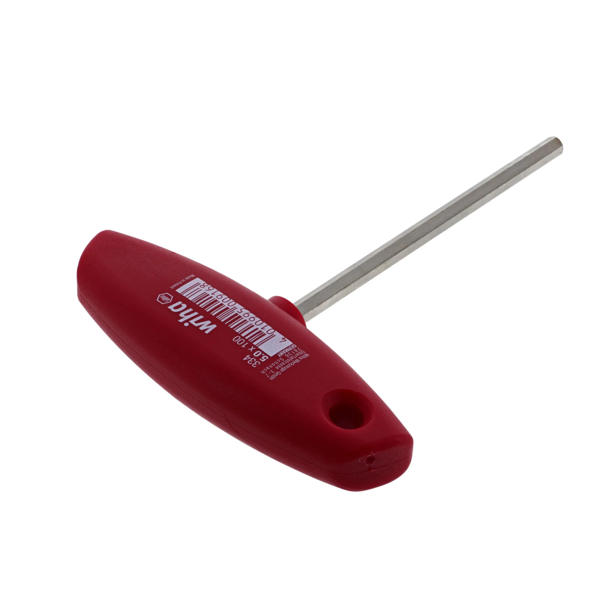 Classic Grip Hex Metric T-Handle 5.0mm x 100mm - Image 3