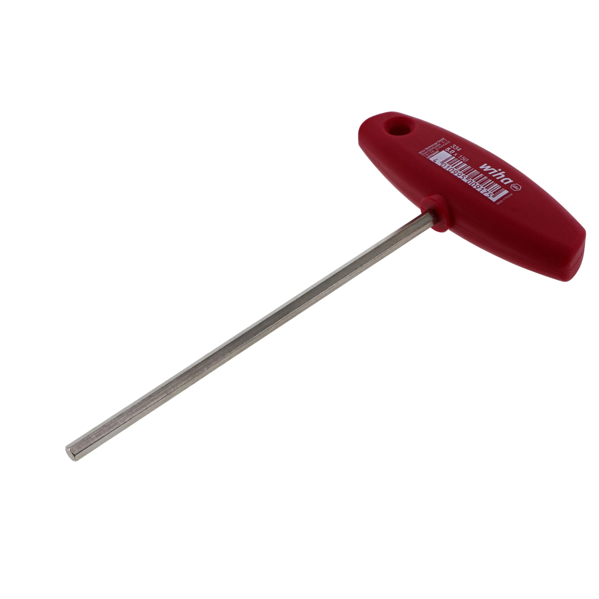 Classic Grip Hex Metric T-Handle 5.0mm x 150mm - Image 2