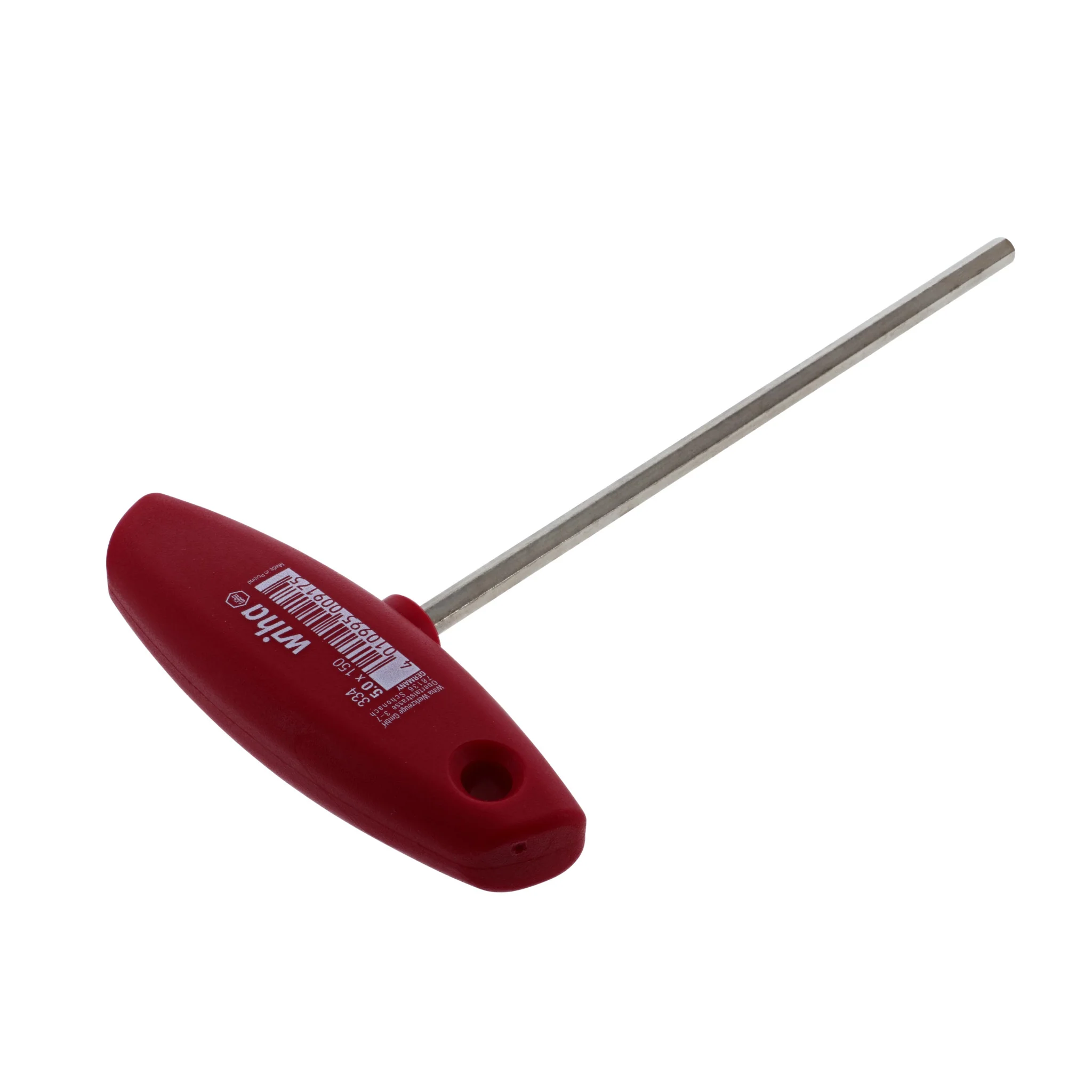 Classic Grip Hex Metric T-Handle 5.0mm x 150mm - Image 3