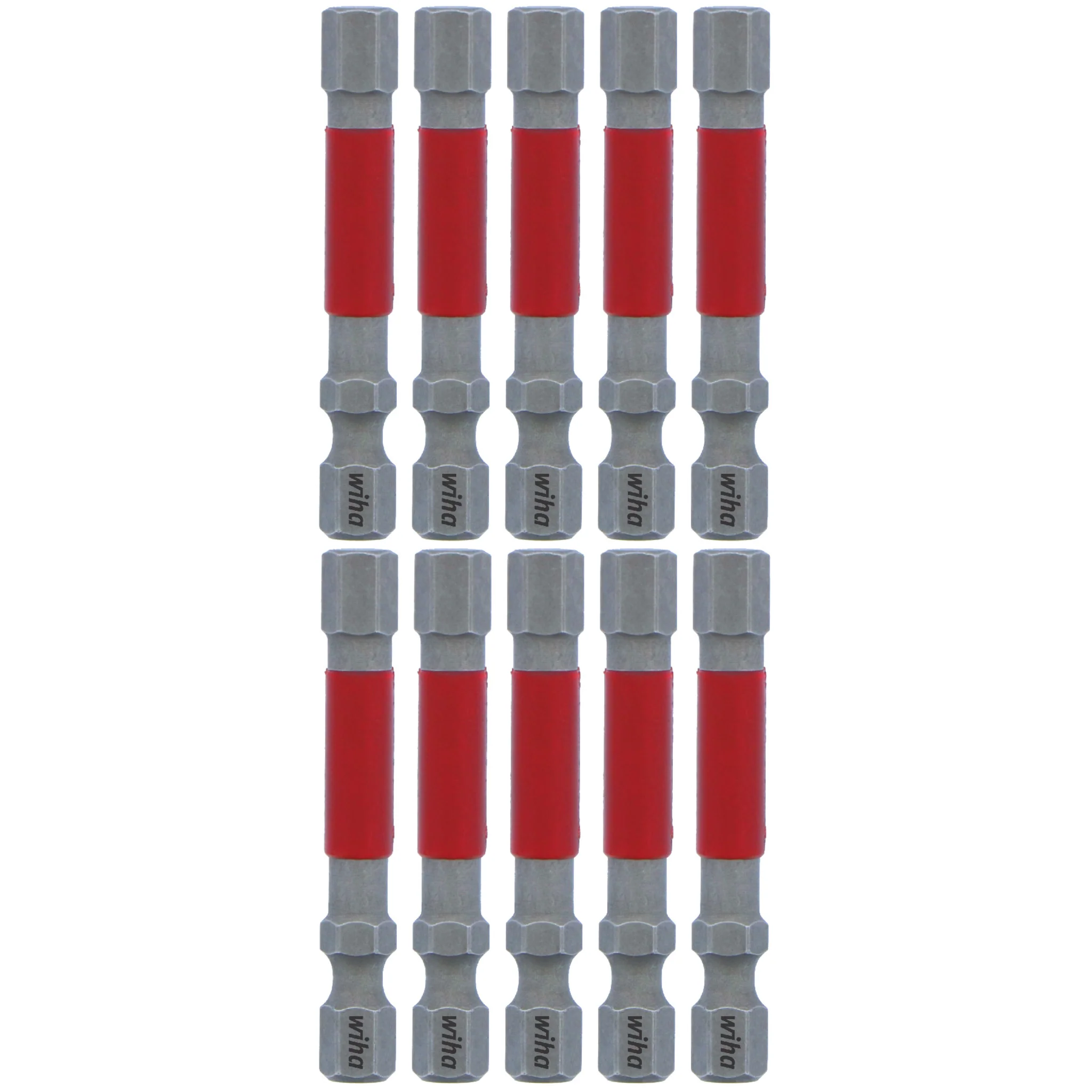 MaxxTor Impact Power Bit Hex 1/4" x 49mm - 10 Pack