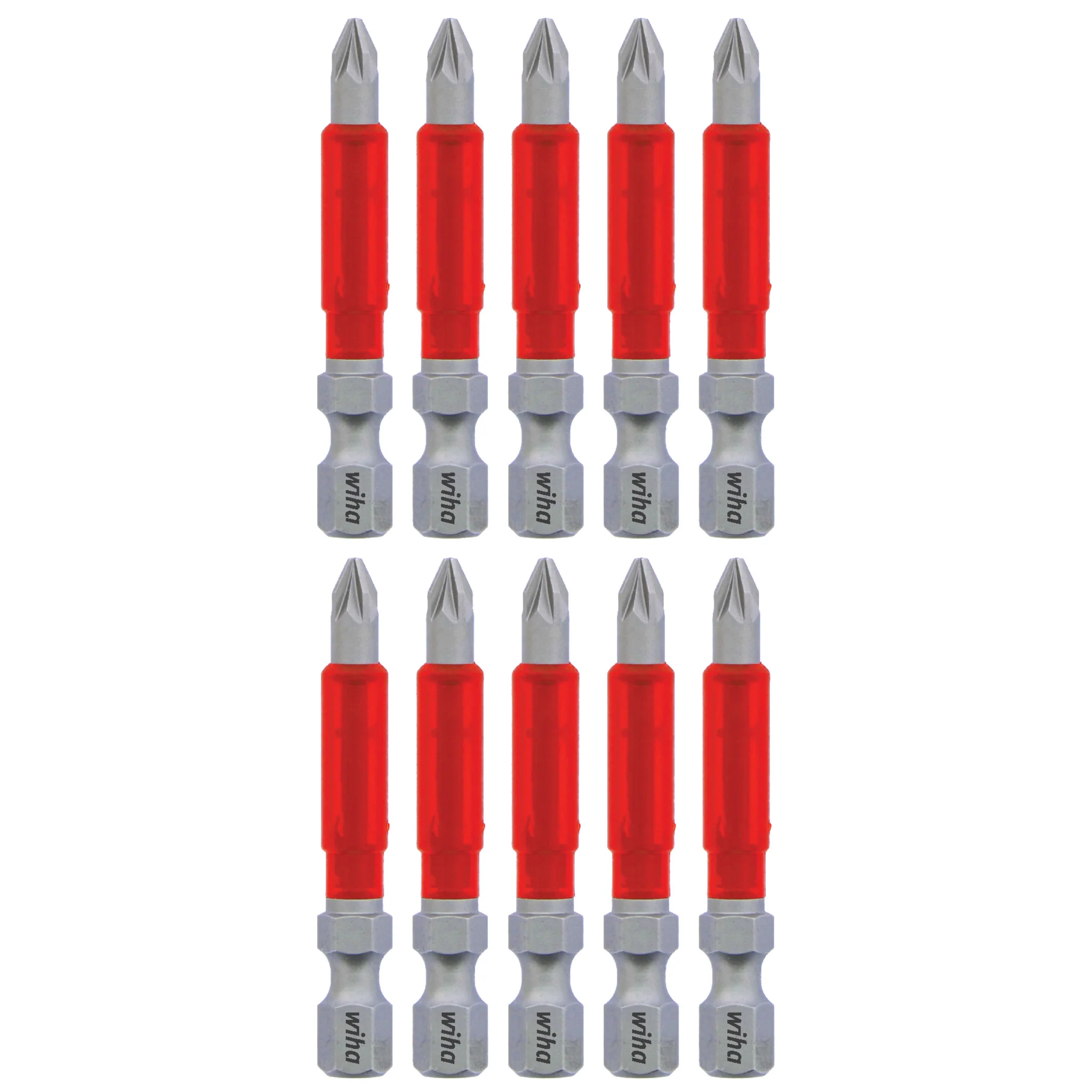MaxxTor Impact Bit Pozidriv #1 x 49mm - 10 Pack