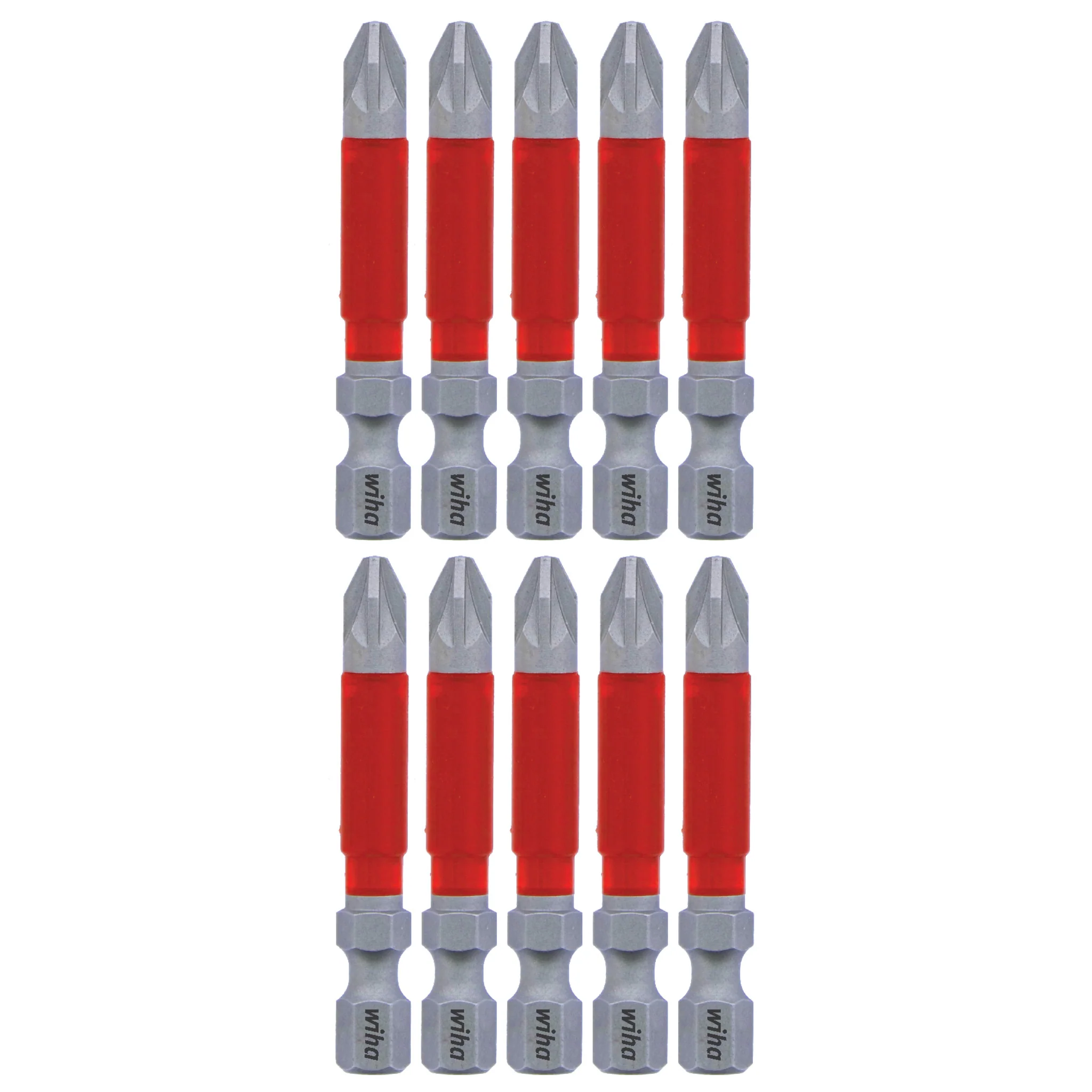 MaxxTor Impact Bit Pozidriv #2 x 49mm - 10 Pack