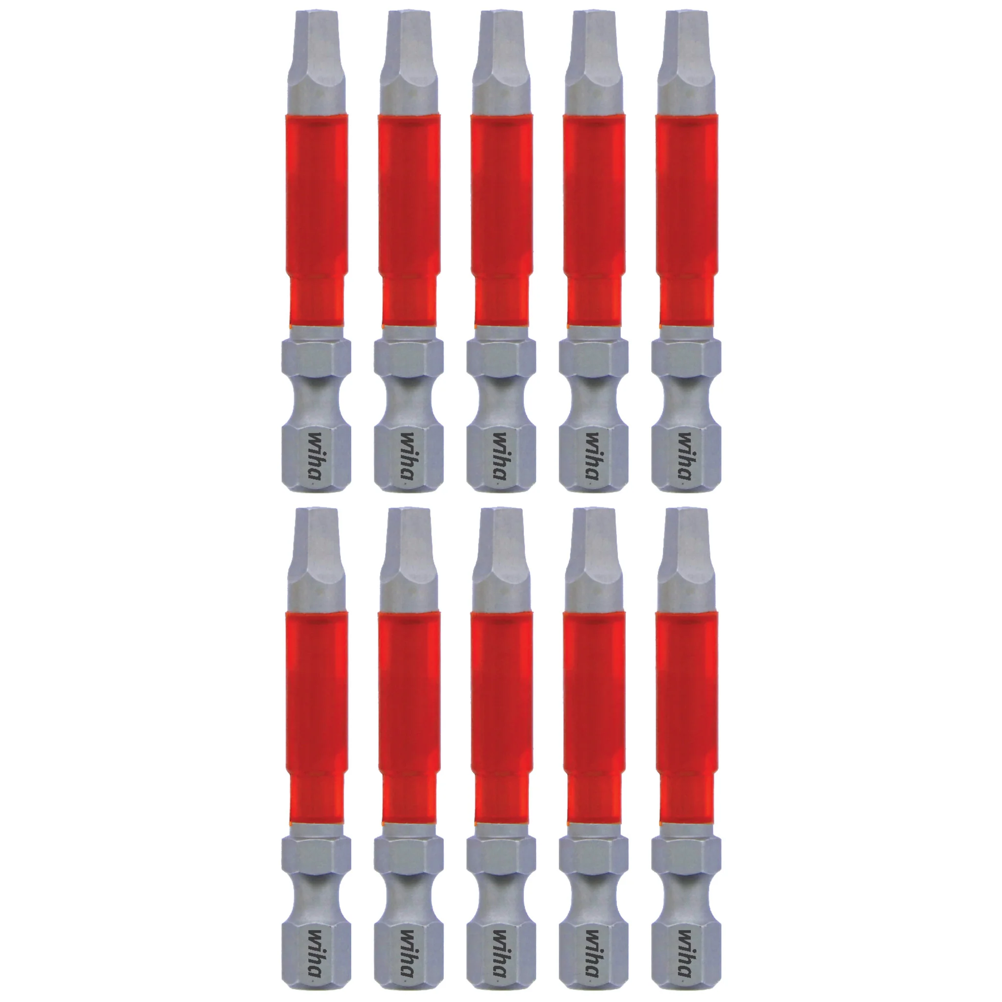 MaxxTor Impact Power Bit Square #3 x 49mm - 10 Pack