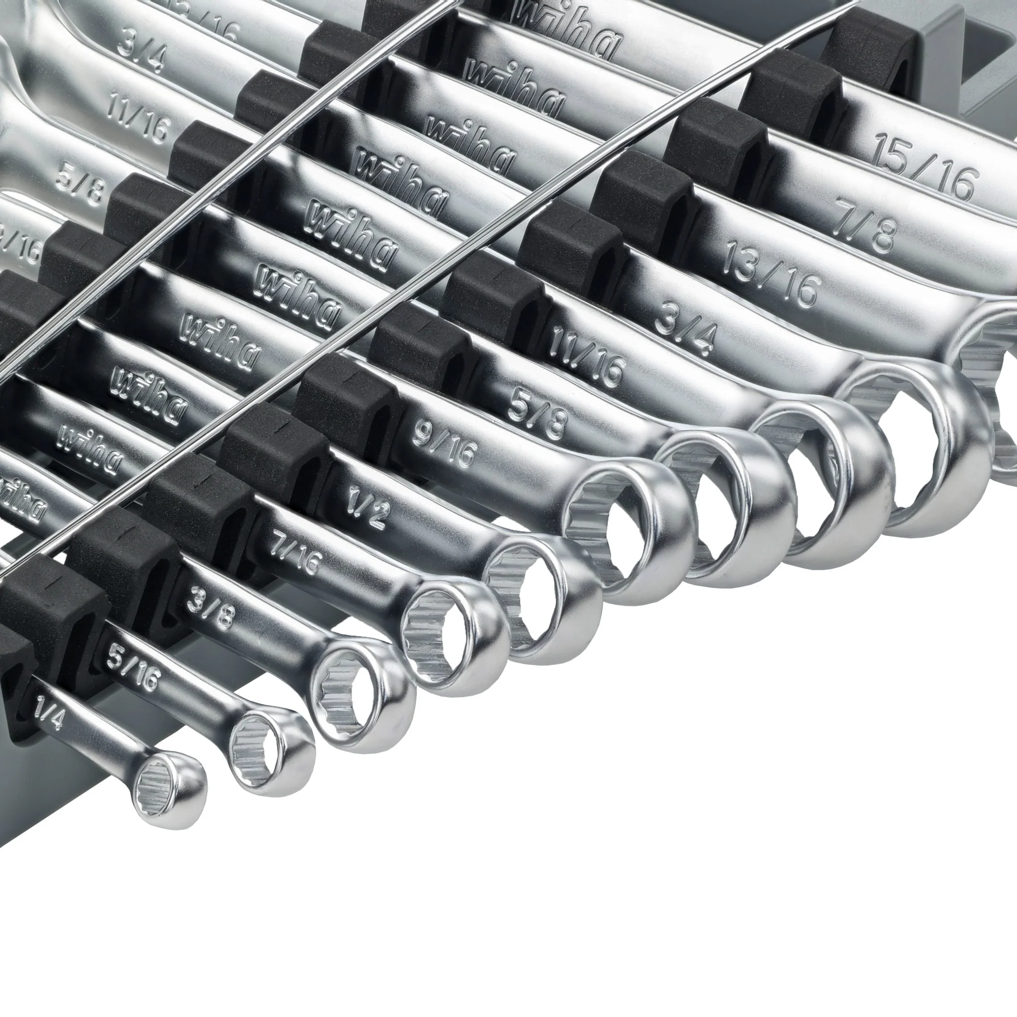 24 Piece Combination Wrench Set - Metric and SAE - Image 4